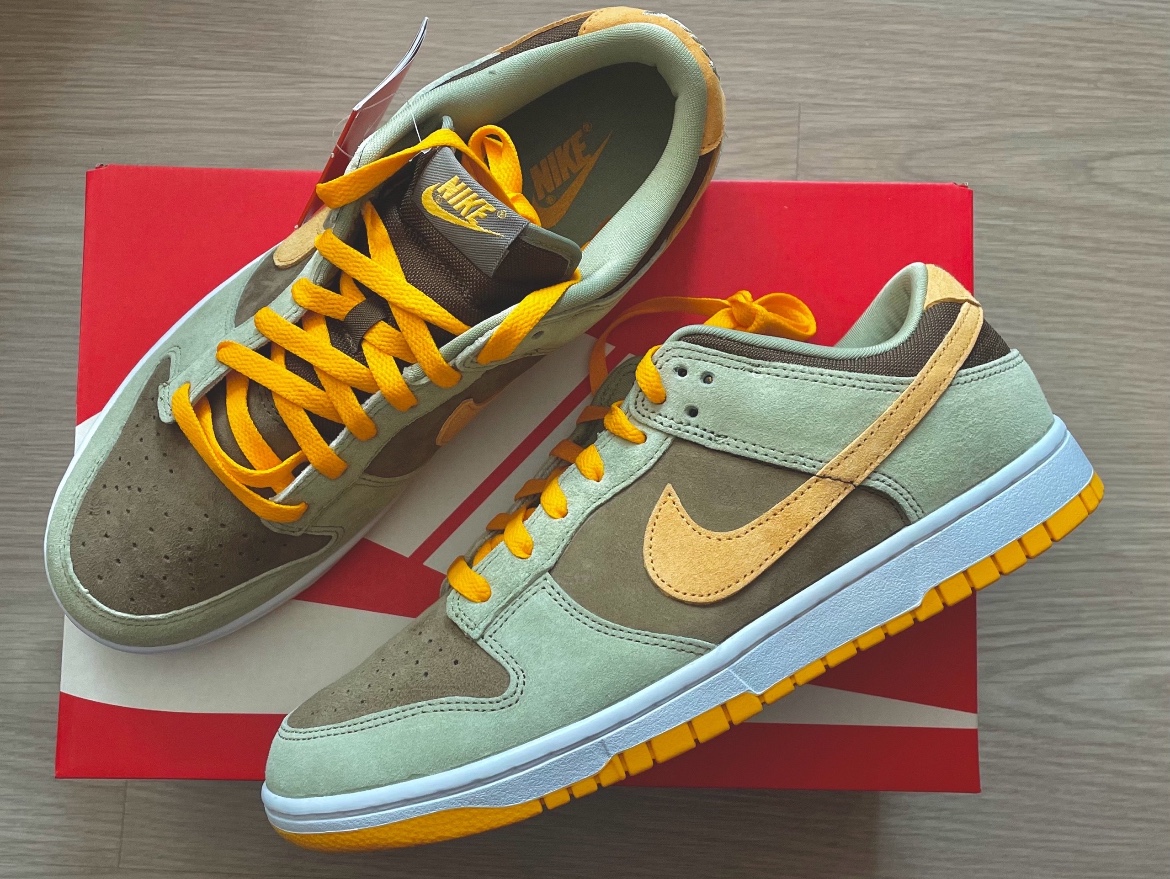Nike Dunk Low SE Dusty Olive 착용 스타일