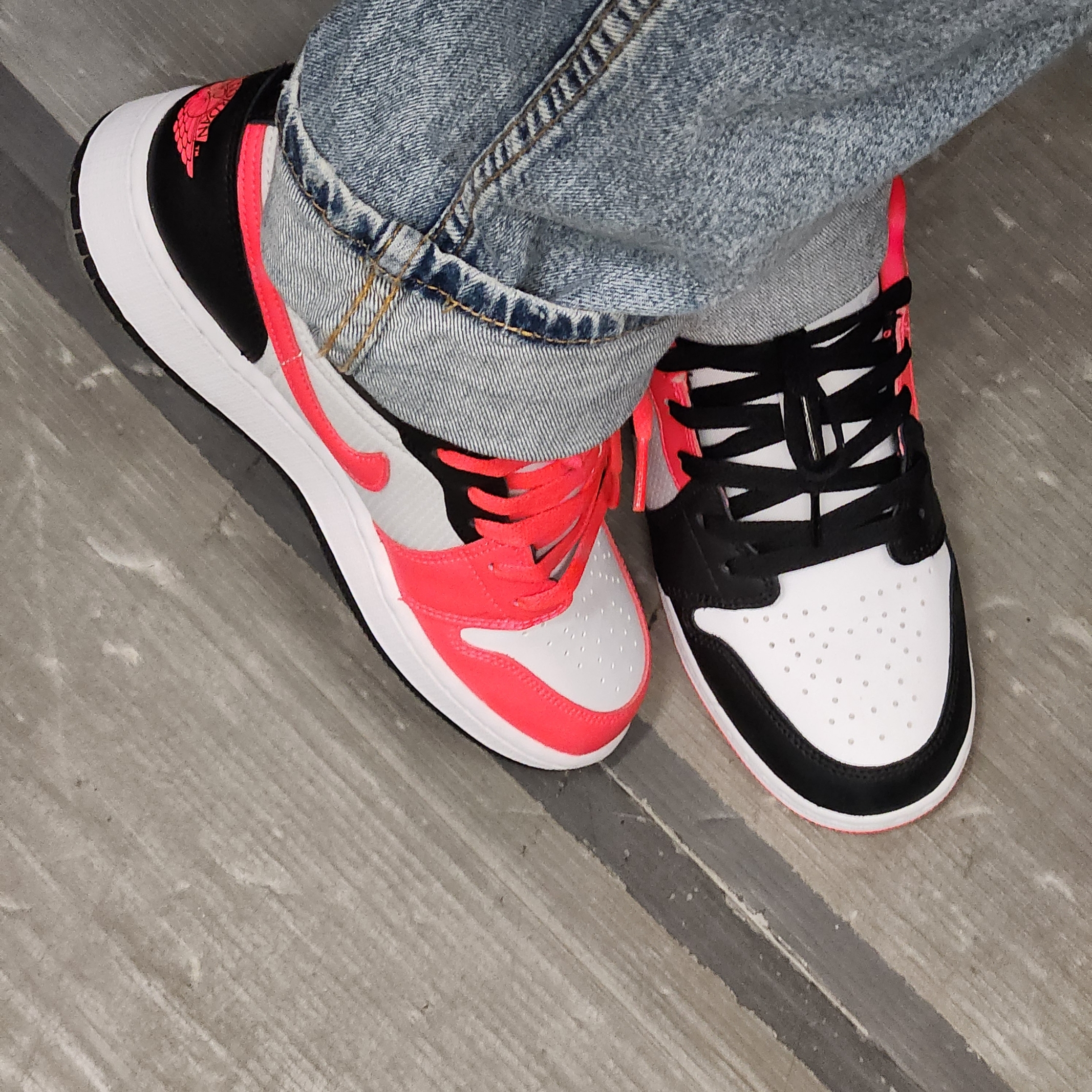 (GS) Jordan 1 Low SE Infrared 23 착용 스타일 - 2