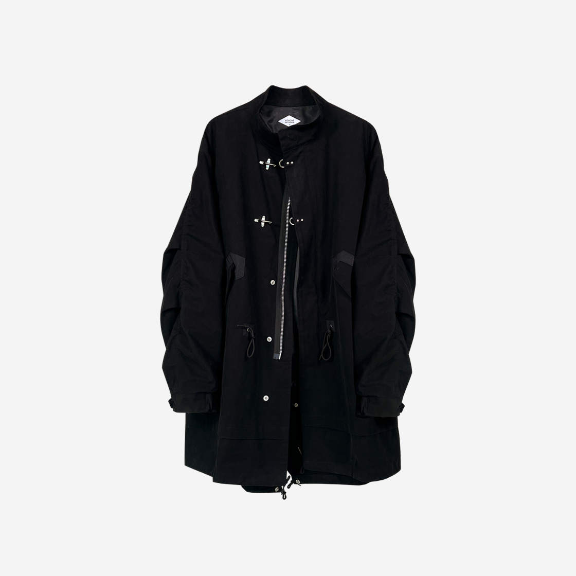 유체 유티 피시테일 파카 블랙