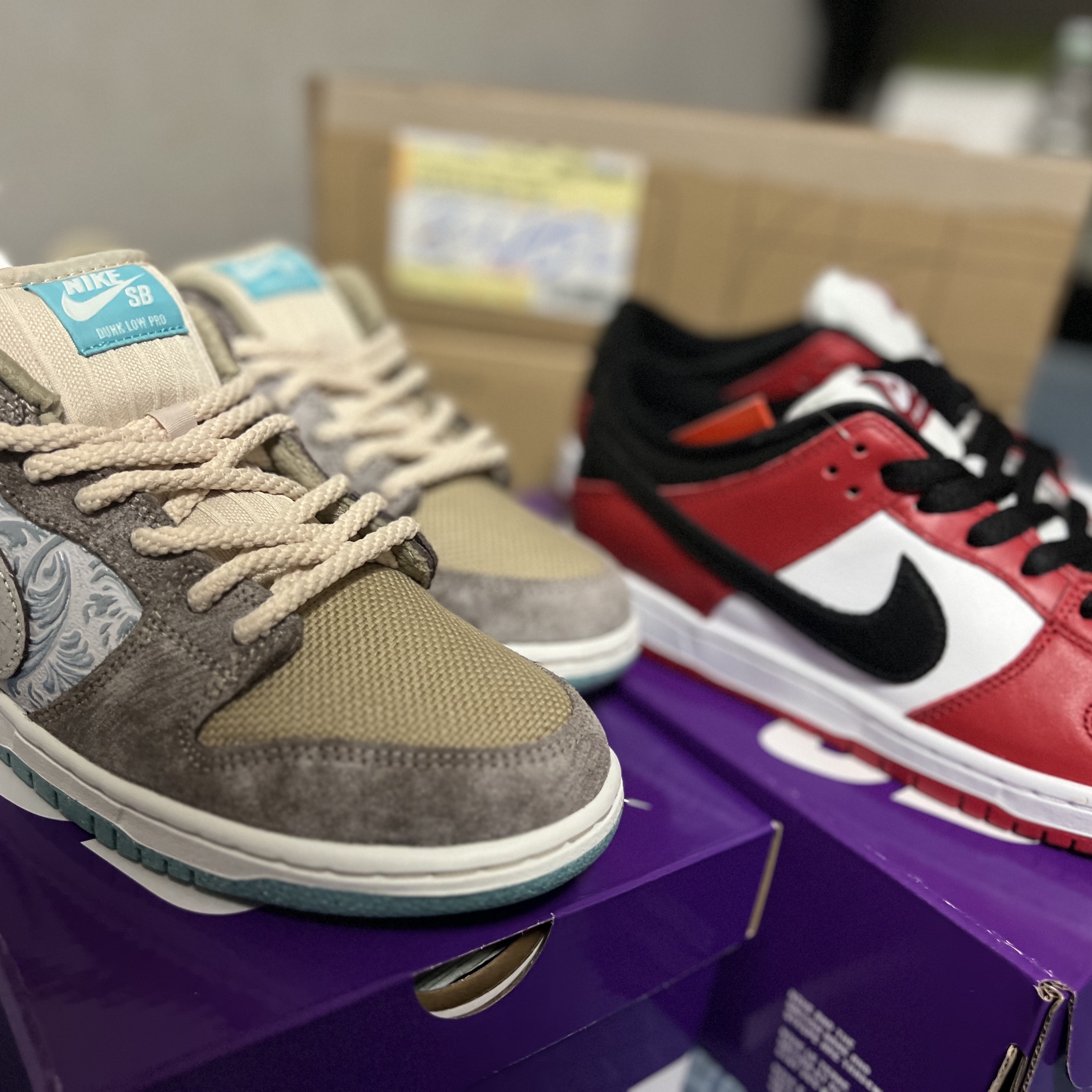 Nike SB Dunk Low Pro Big Money Saving 착용 스타일 - 1