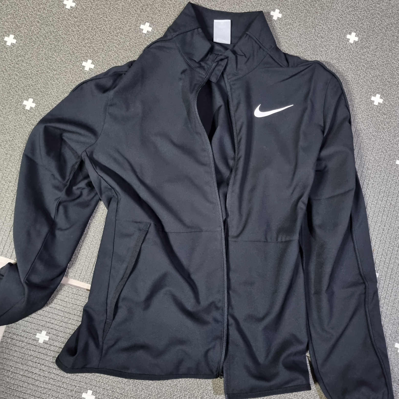 Nike Dri-Fit Woven Training Jacket Black - Asia 착용 스타일