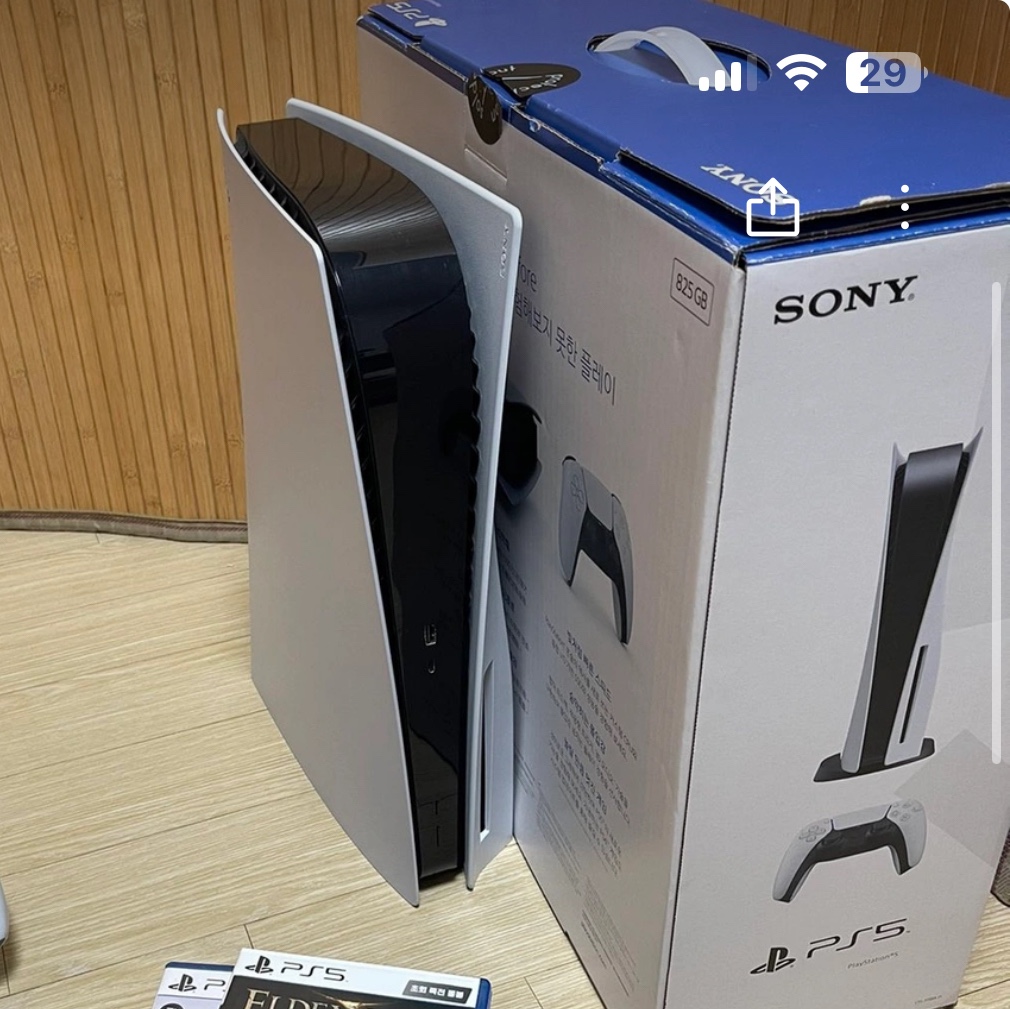 Playstation 5 Blu-ray Edition (SIEK 220V) 착용 스타일