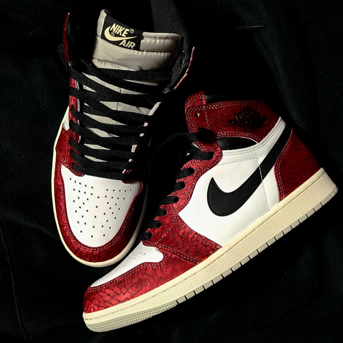 Jordan 1 Retro High OG White Cement 착용 스타일