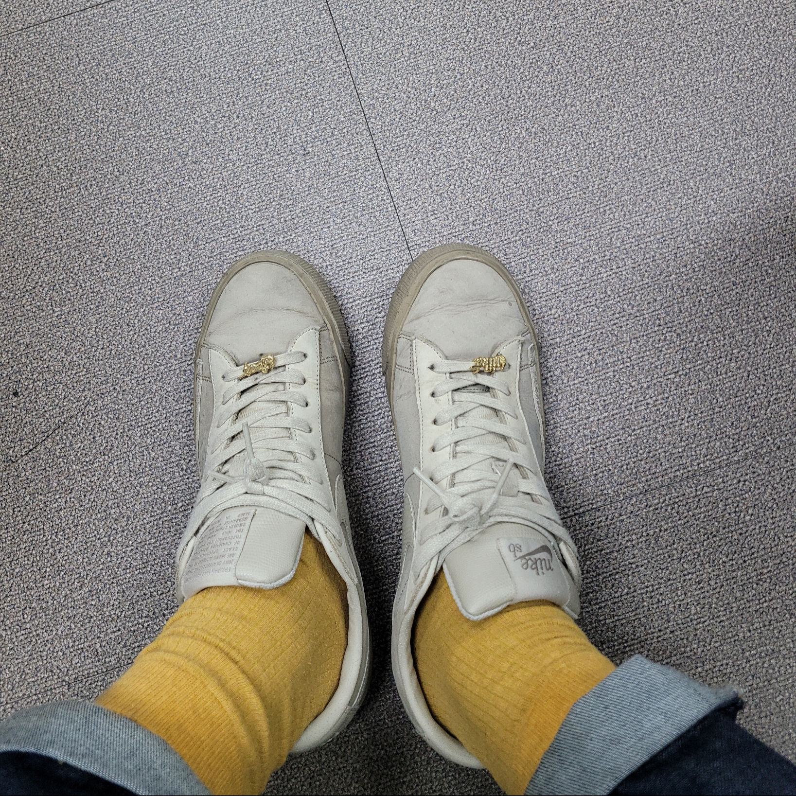 Nike x FPAR SB Blazer Low QS Khaki 착용 스타일