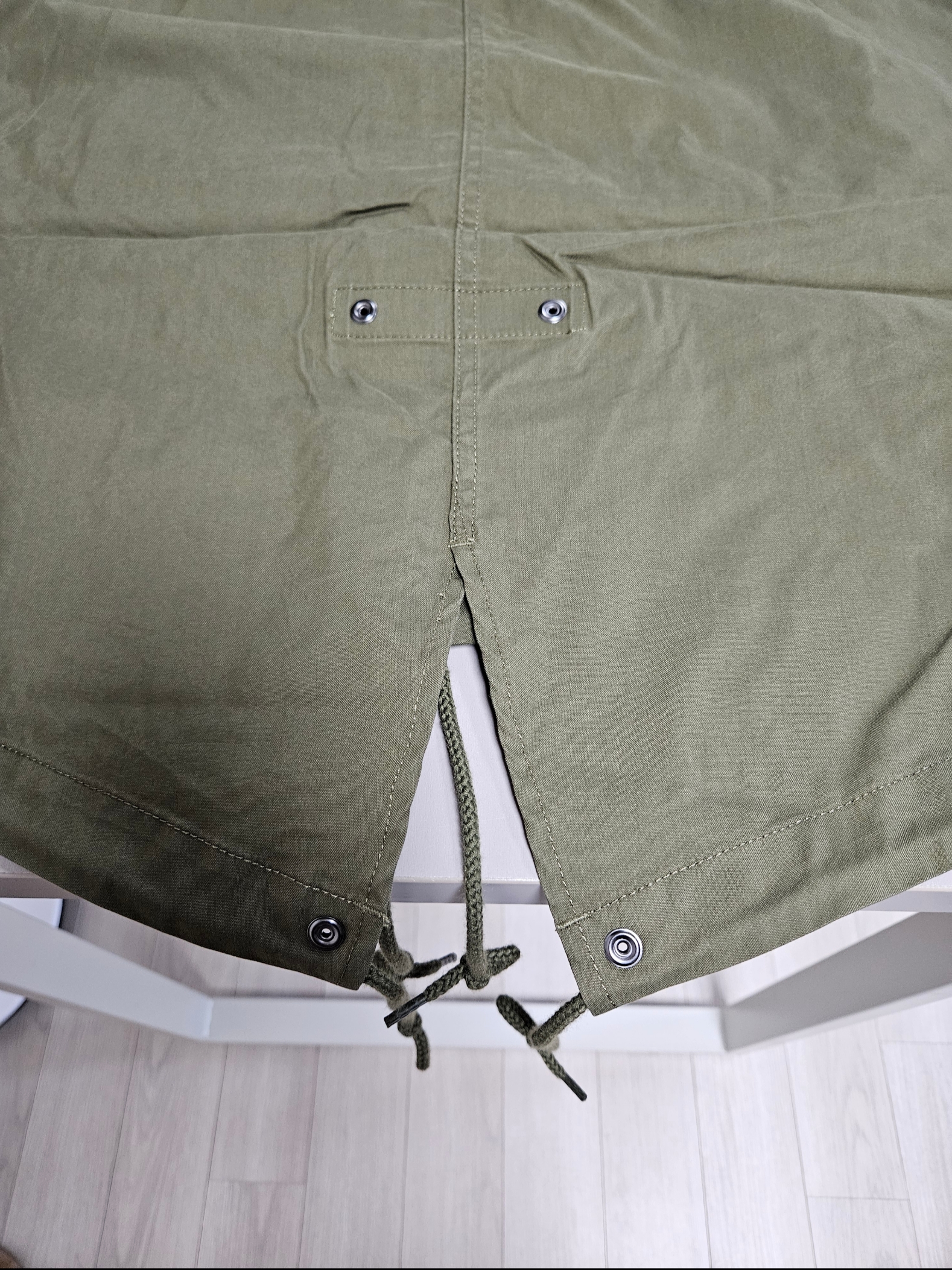 Supreme Futura Fishtail Parka Olive - 24SS 착용 스타일 - 3