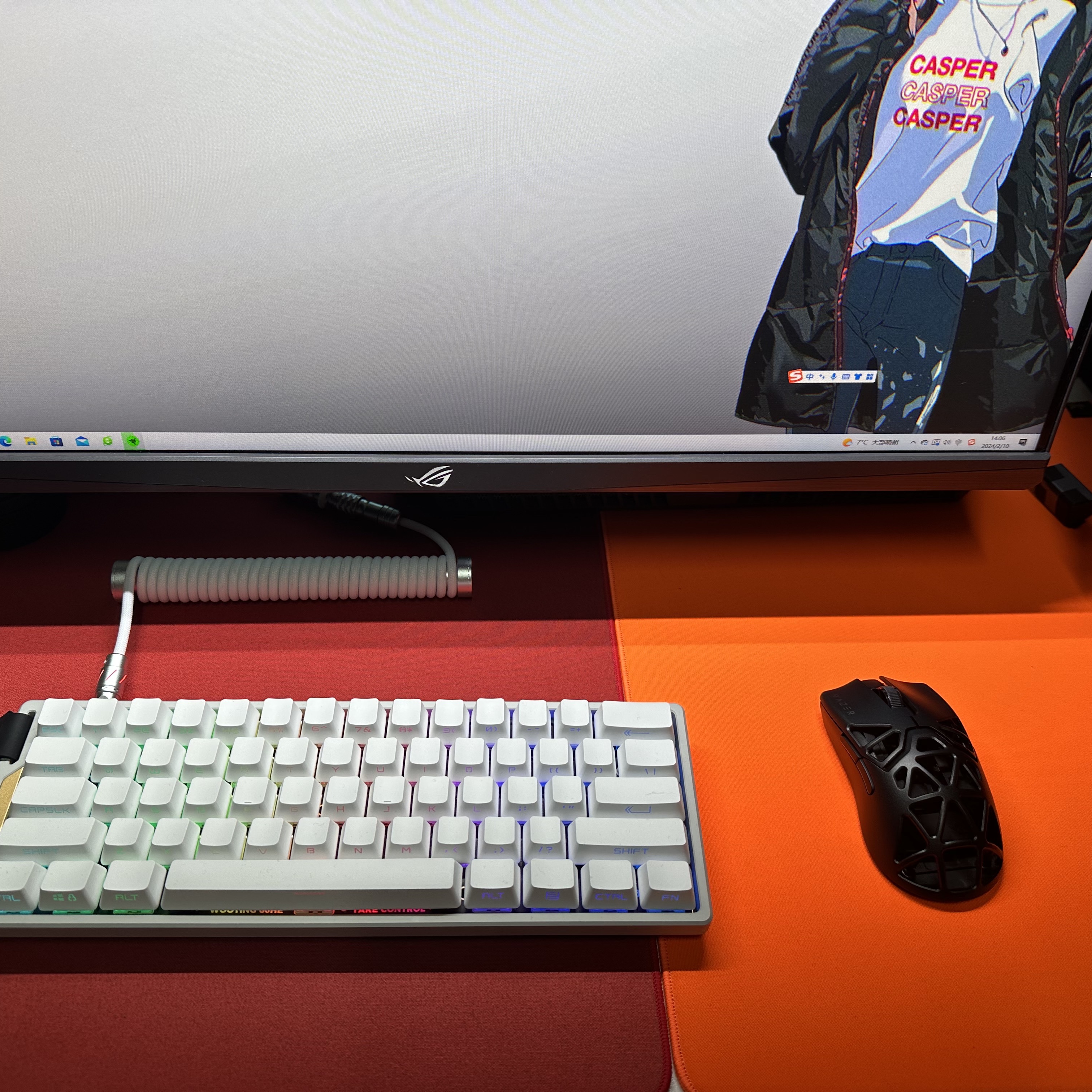 Razer Viper Mini Signature Edition Black (Korean Ver.) 착용 스타일 - 2