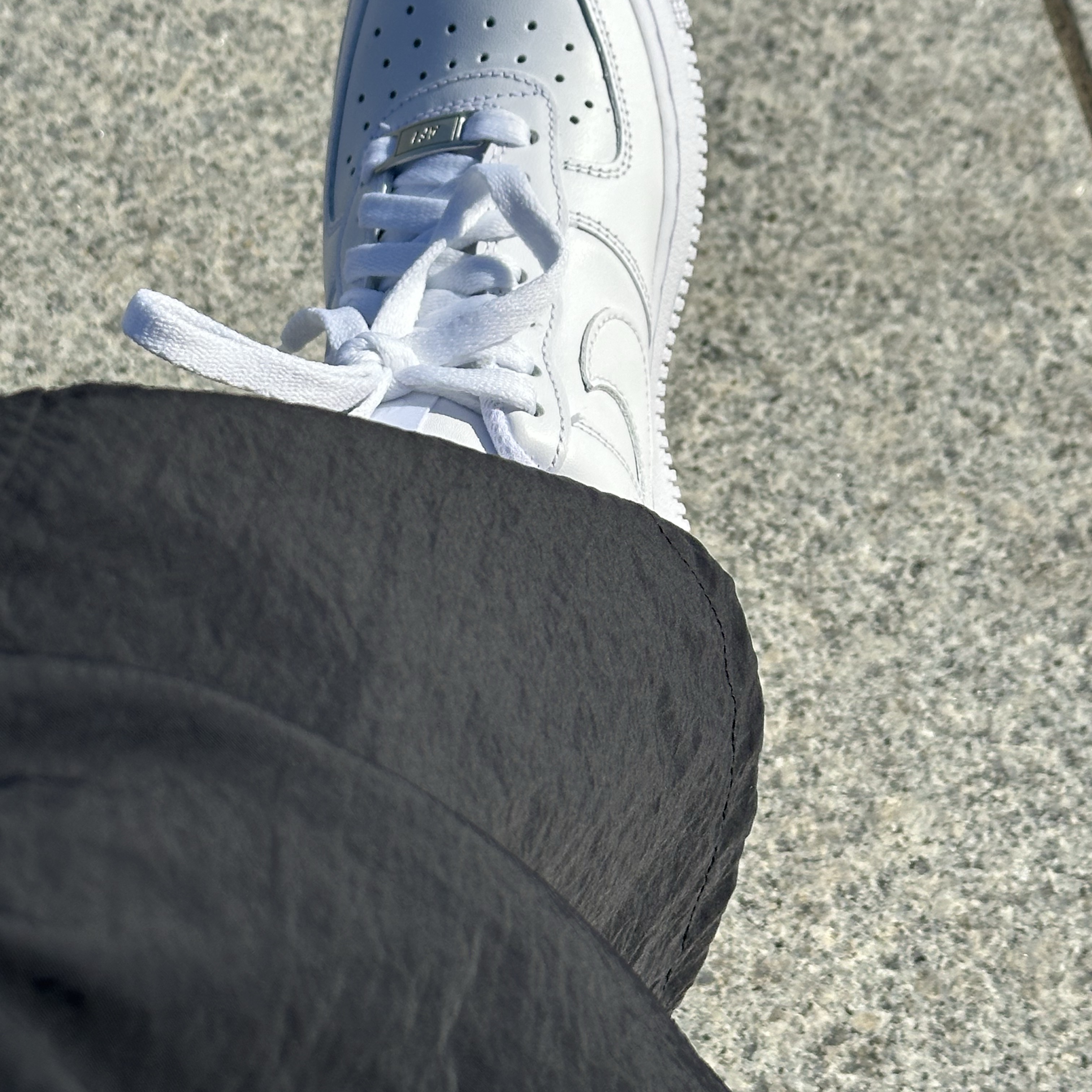(W) Nike Air Force 1 '07 Low White 착용 스타일