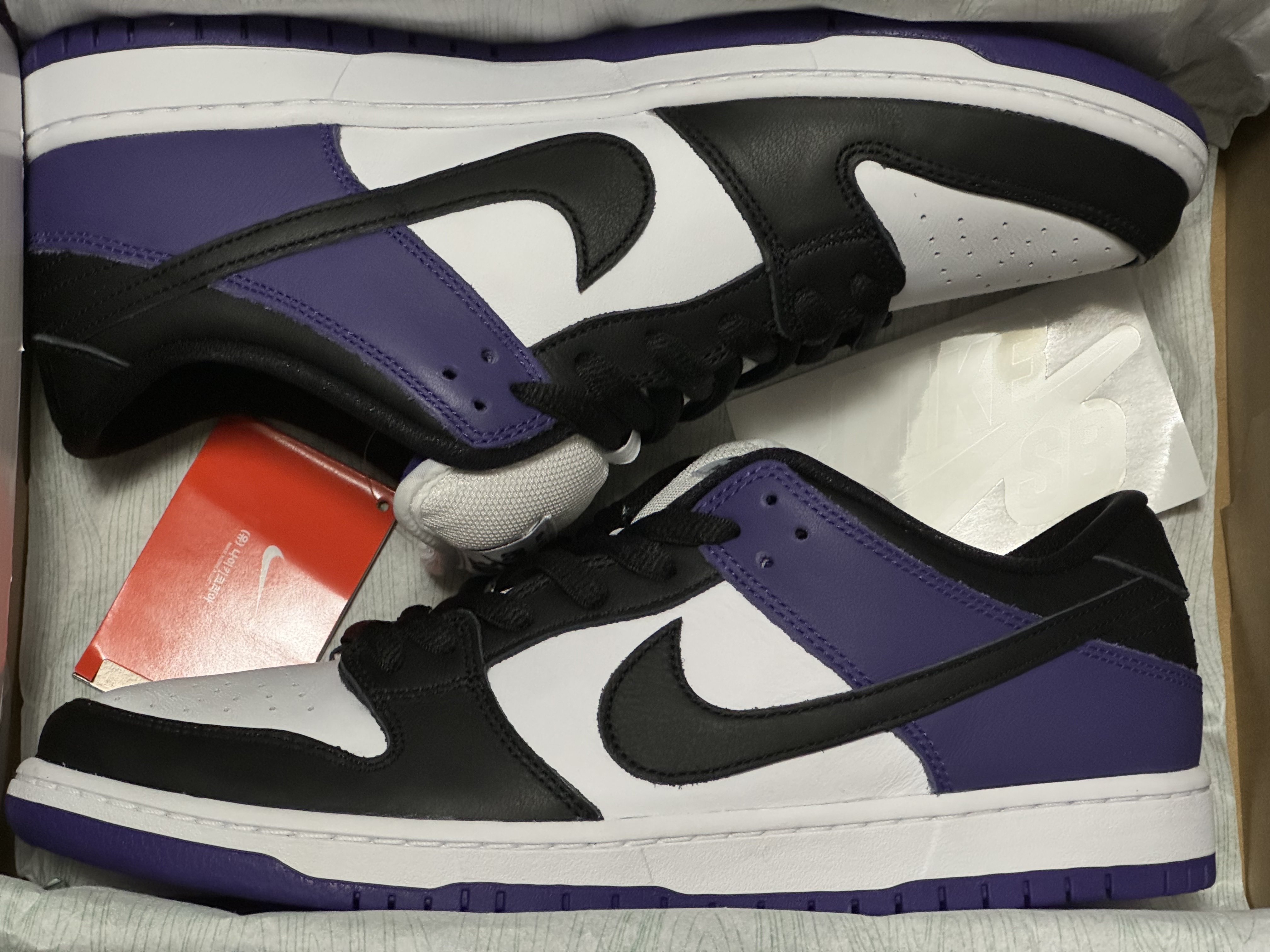 Nike SB Dunk Low Pro Court Purple 착용 스타일