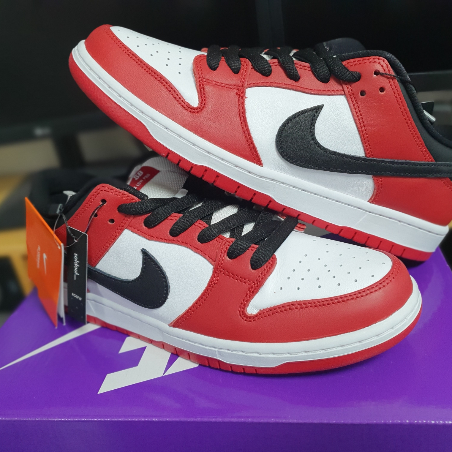 Nike SB Dunk Low Pro Chicago 착용 스타일