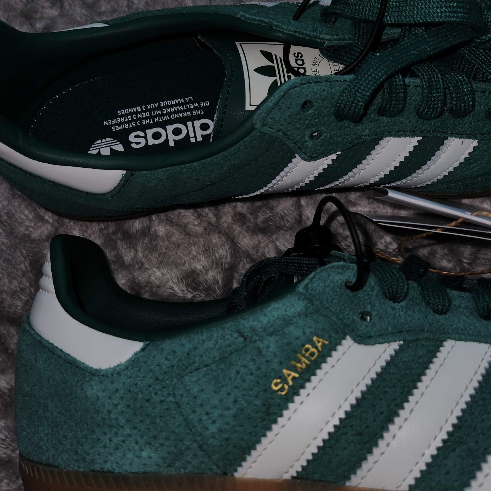 Adidas Samba OG Collegiate Green 착용 스타일 - 2