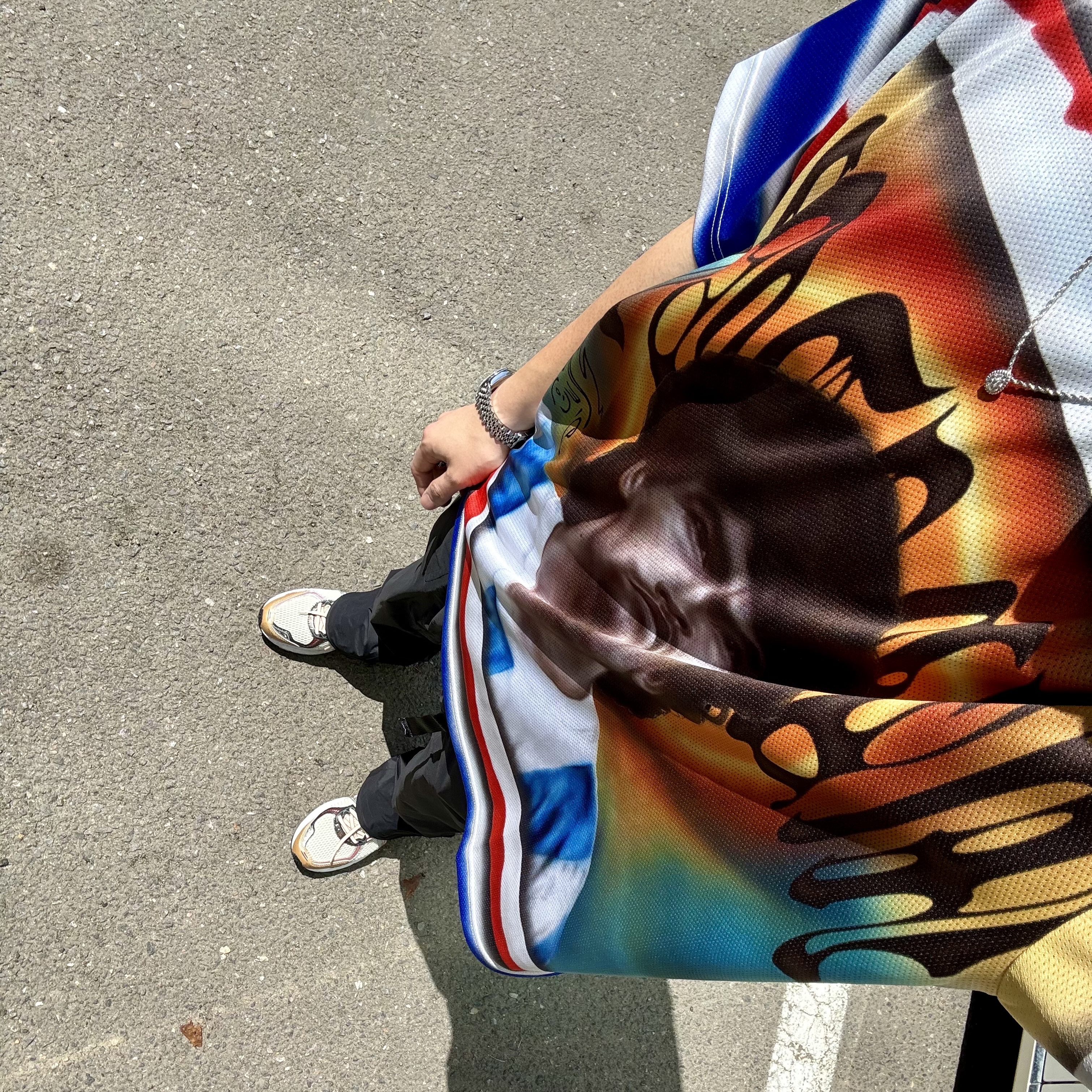 Supreme Maradona Soccer Jersey Multicolor - 24SS 착용 스타일