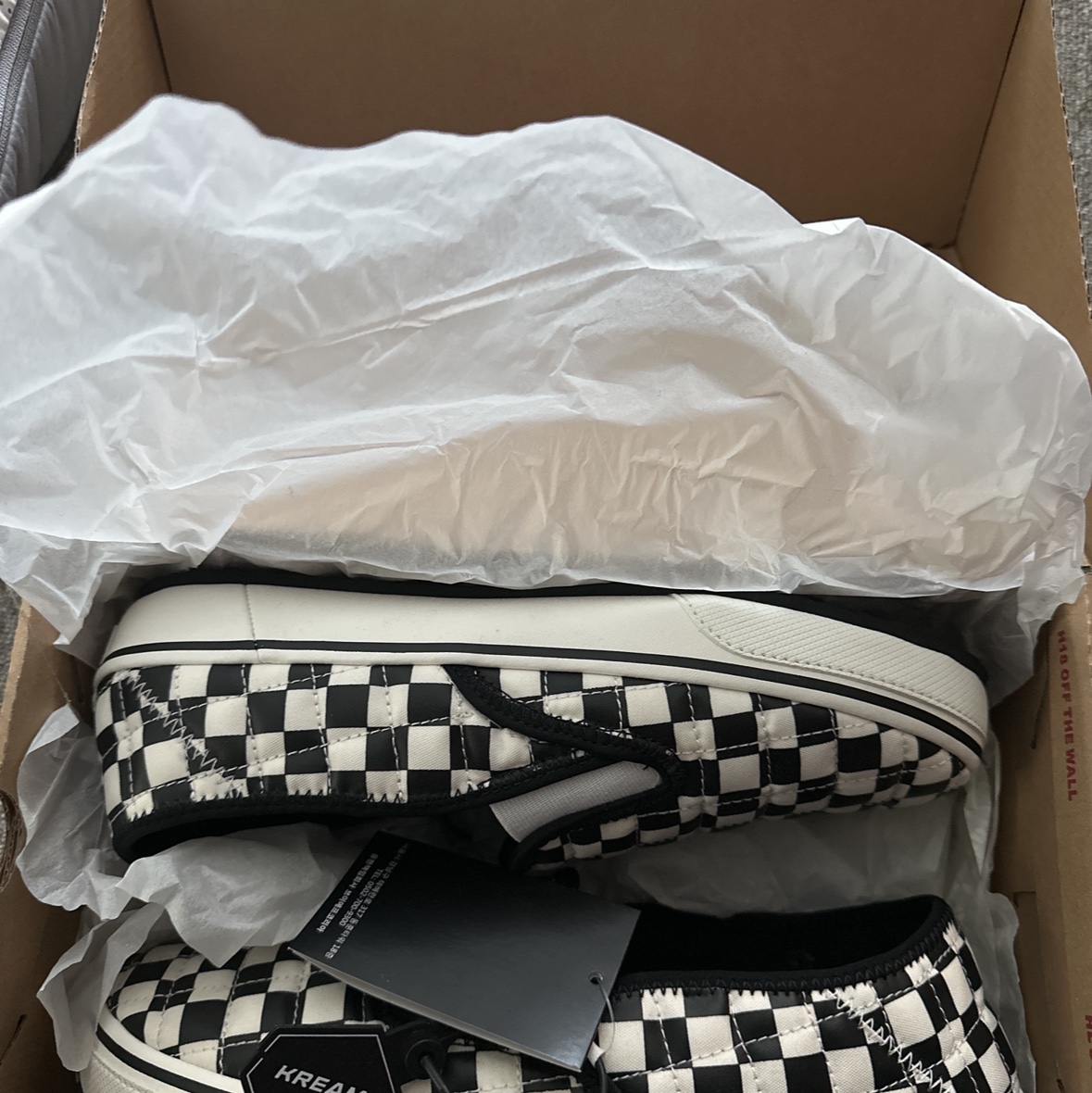 Vans Slip-er 2 Checkerboard 착용 스타일
