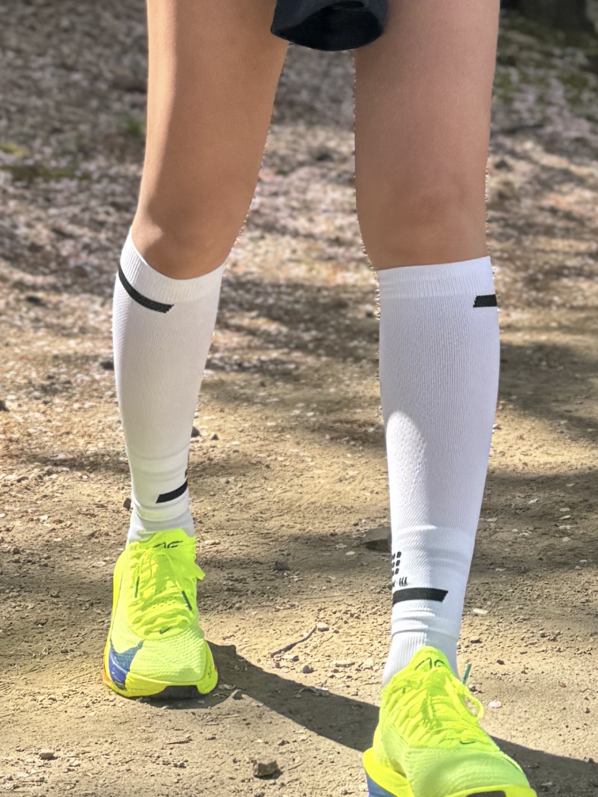 (W) Nike Air Zoom Alphafly Next% 3 Volt 착용 스타일