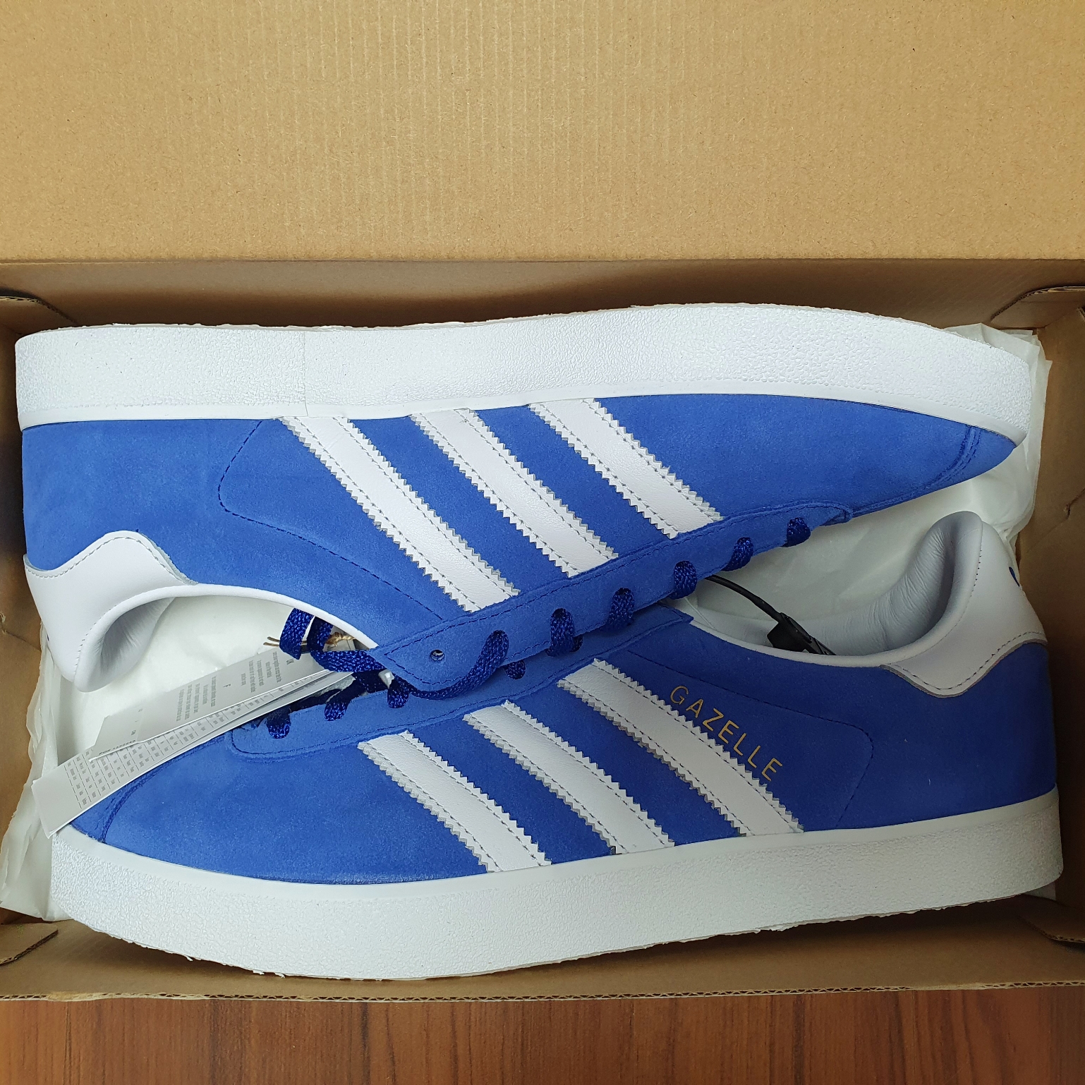 Adidas Gazelle 85 Royal Blue 착용 스타일 - 1