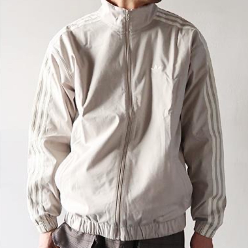 Adidas Skateboarding Firebird Track Top Putty Grey - KR Sizing 착용 스타일