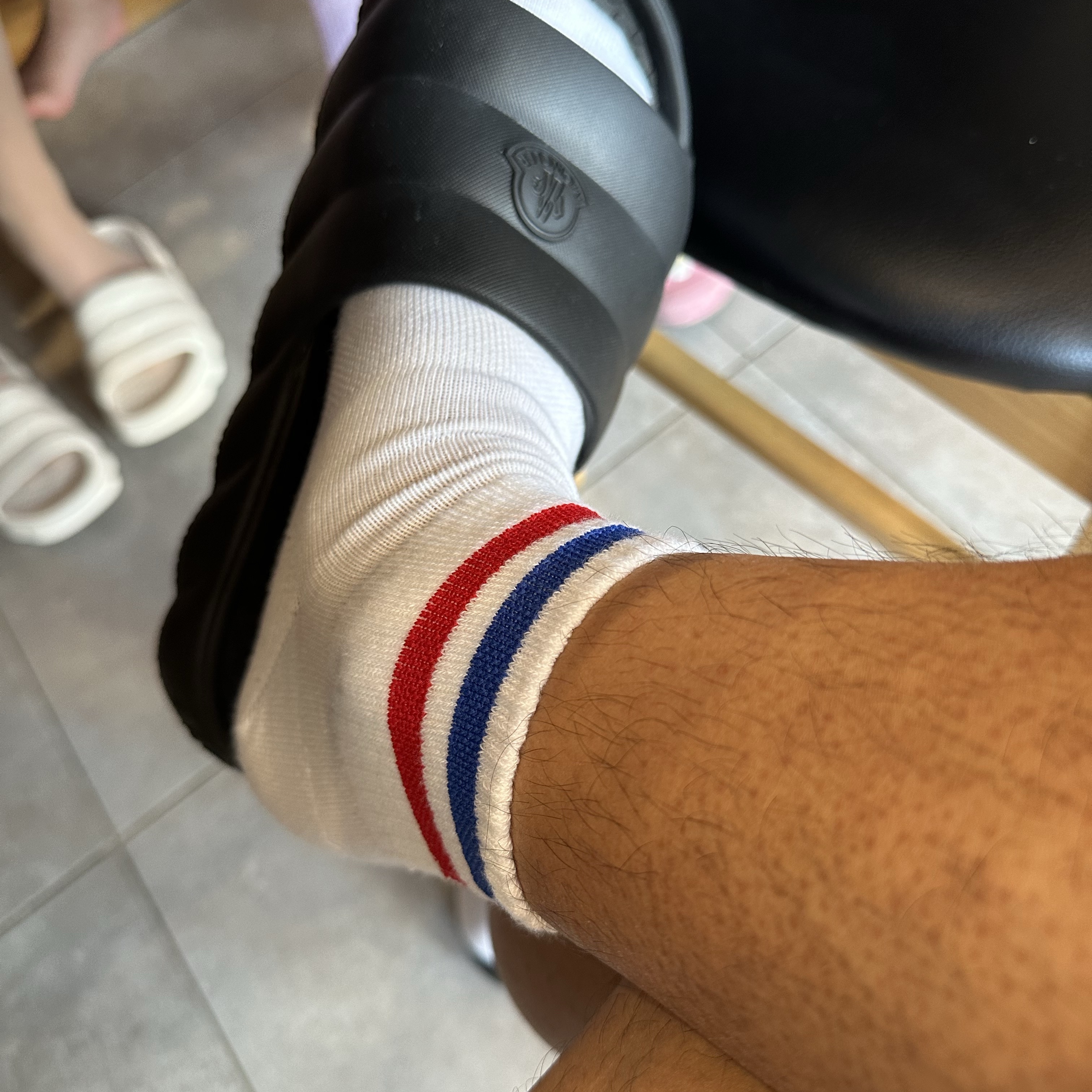Nike Everyday Essential Ankle Socks White (3 Pack/Korean Ver.) 착용 스타일