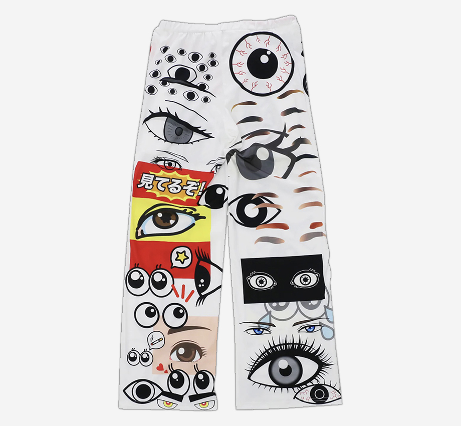 키집 아이 클립 아트 팬츠(Kizip Eye Clip Art Pants) - 2