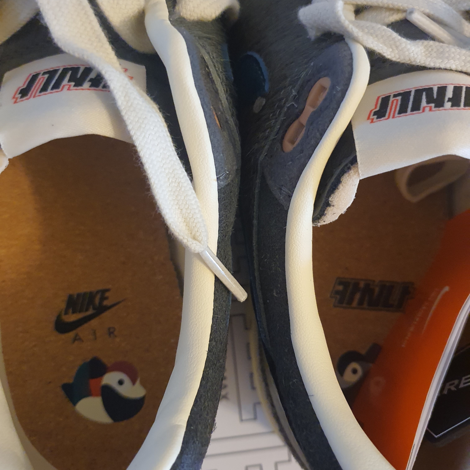 Nike x Kasina Air Max 1 SP Won-Ang Particle Grey 착용 스타일 - 7