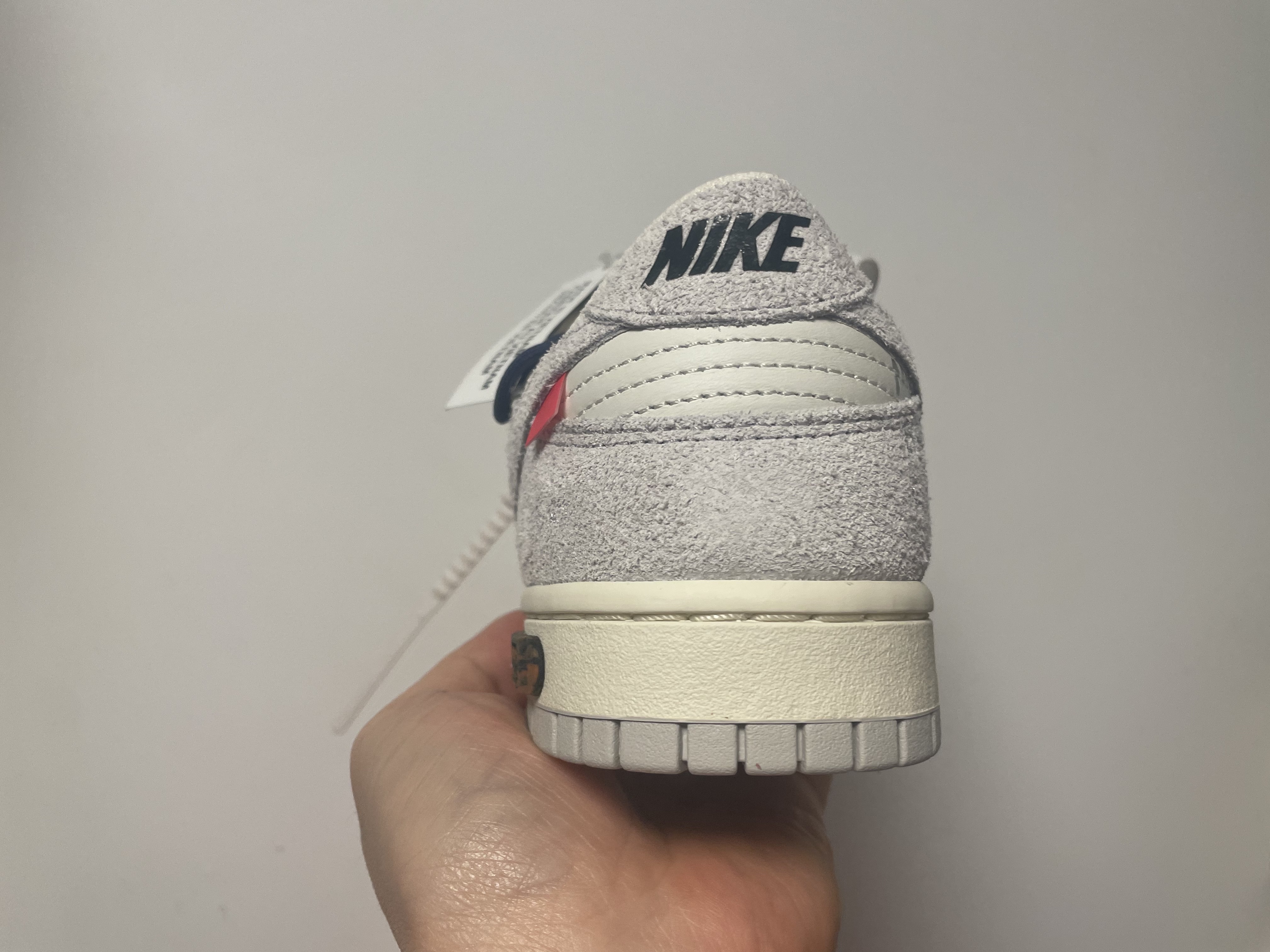 Nike x Off-White Dunk Low The 50 - Lot 18 착용 스타일 - 5