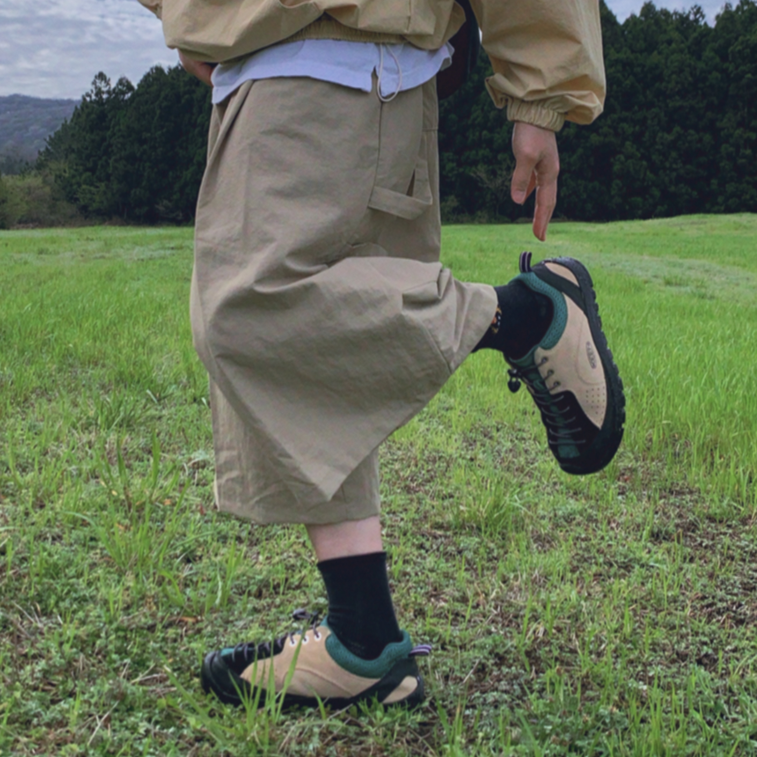 Keen Jasper Rocks SP Sneakers Taos Taupe 착용 스타일 - 2
