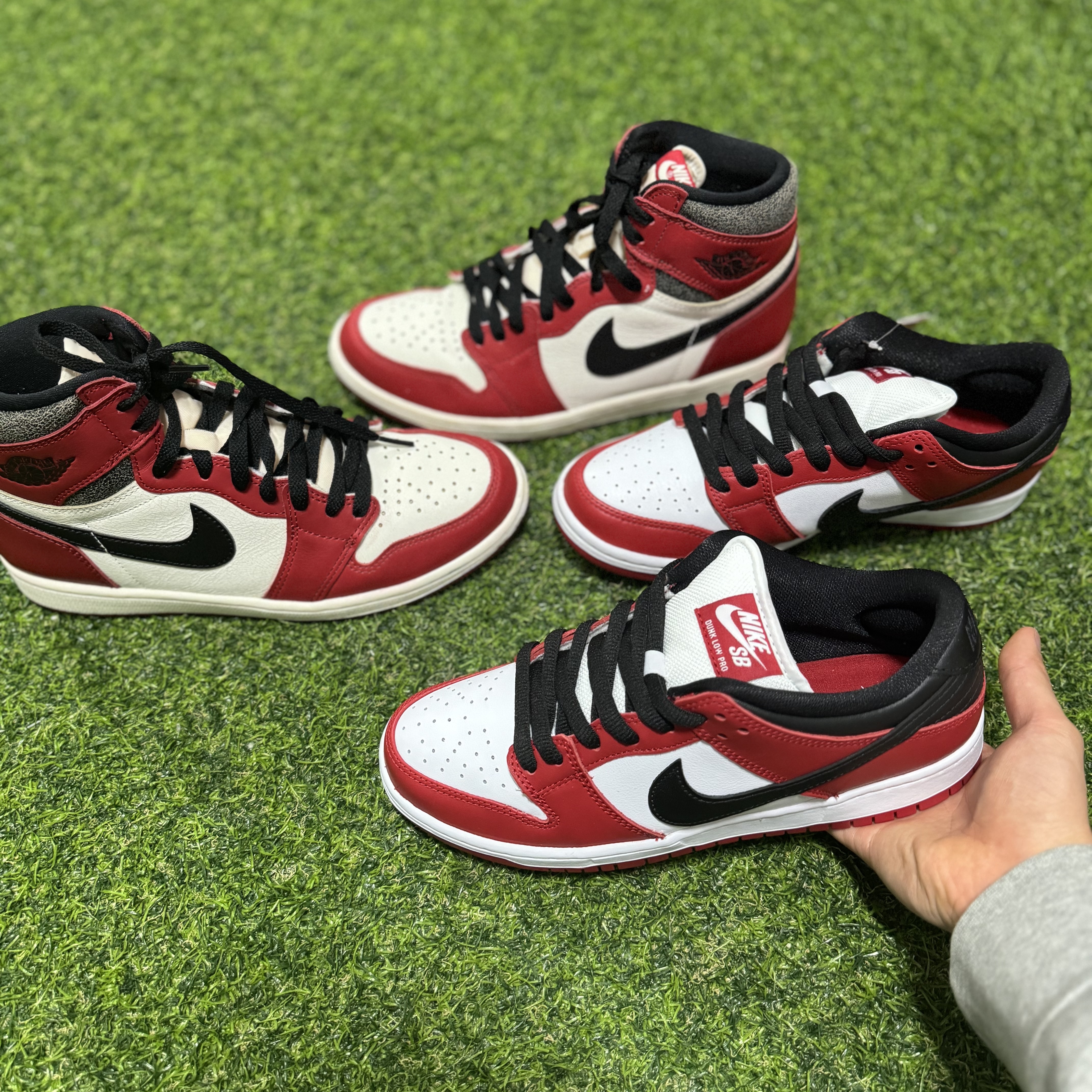 Nike SB Dunk Low Pro Chicago 착용 스타일