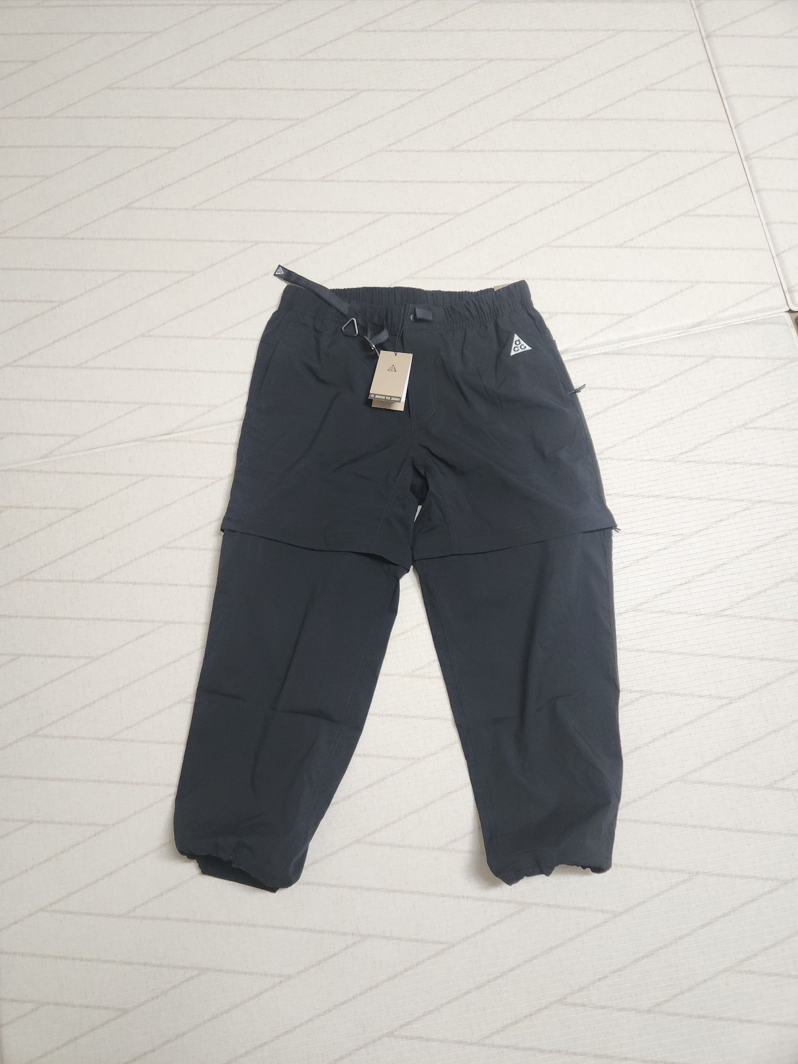Nike ACG Zip-Off Trail Pants Black - Asia 착용 스타일 - 1