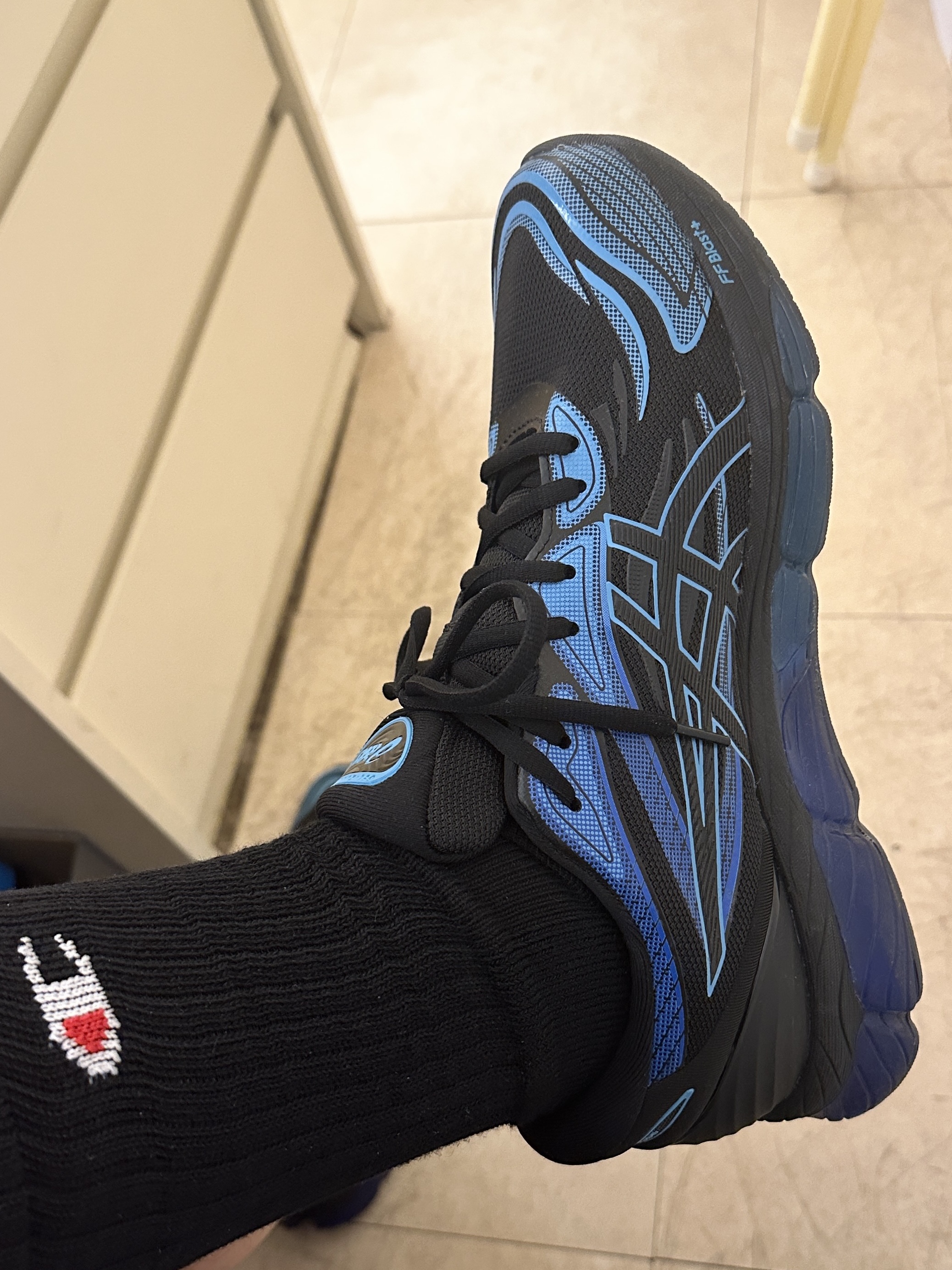 Asics Gel-Quantum 360 VII Black Aquarium 착용 스타일 - 2