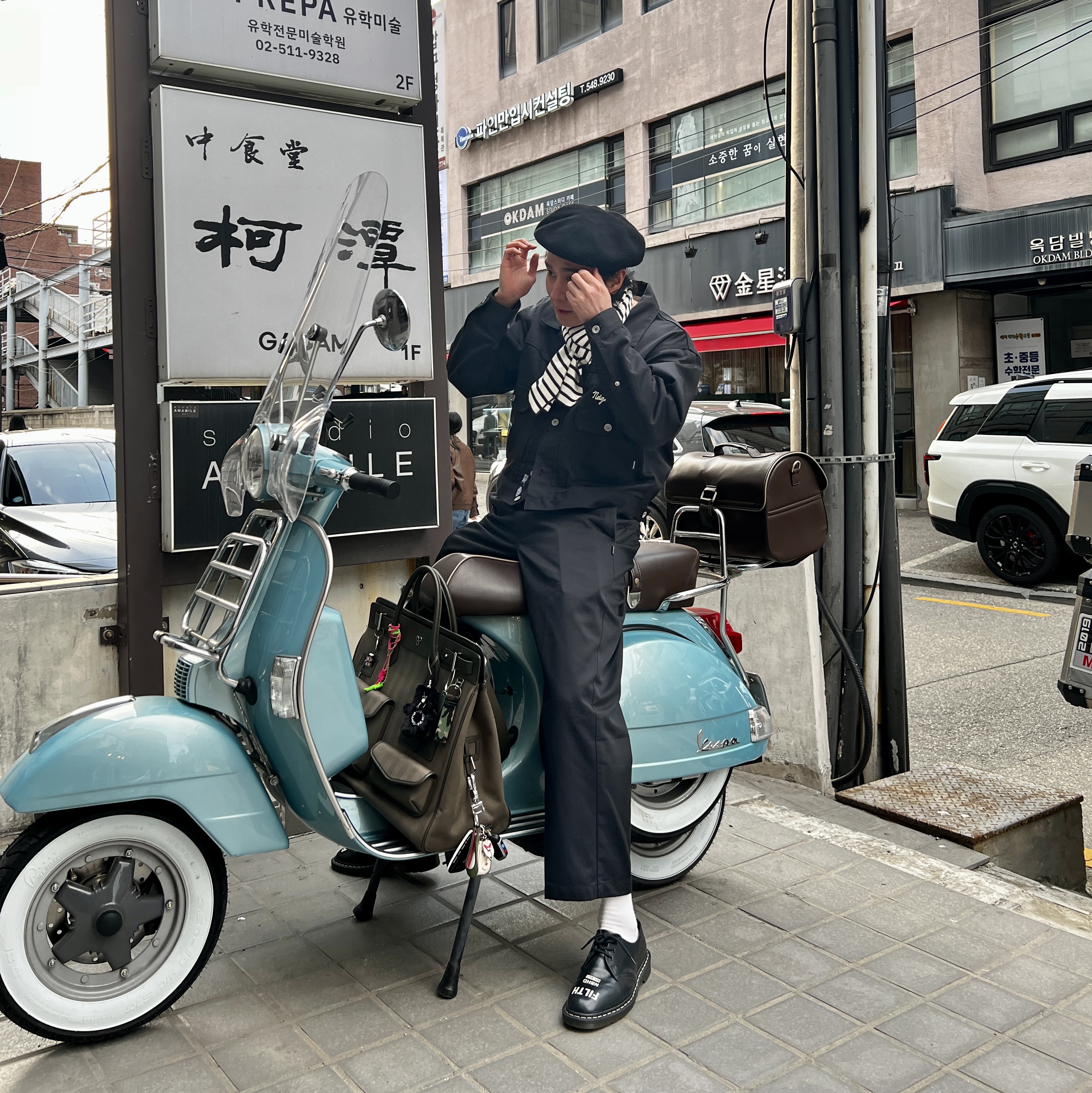 Neighborhood x Dickies Type-2 Jacket Navy, Dr. Martens x WTAPS 1460 착용 스타일 - 2