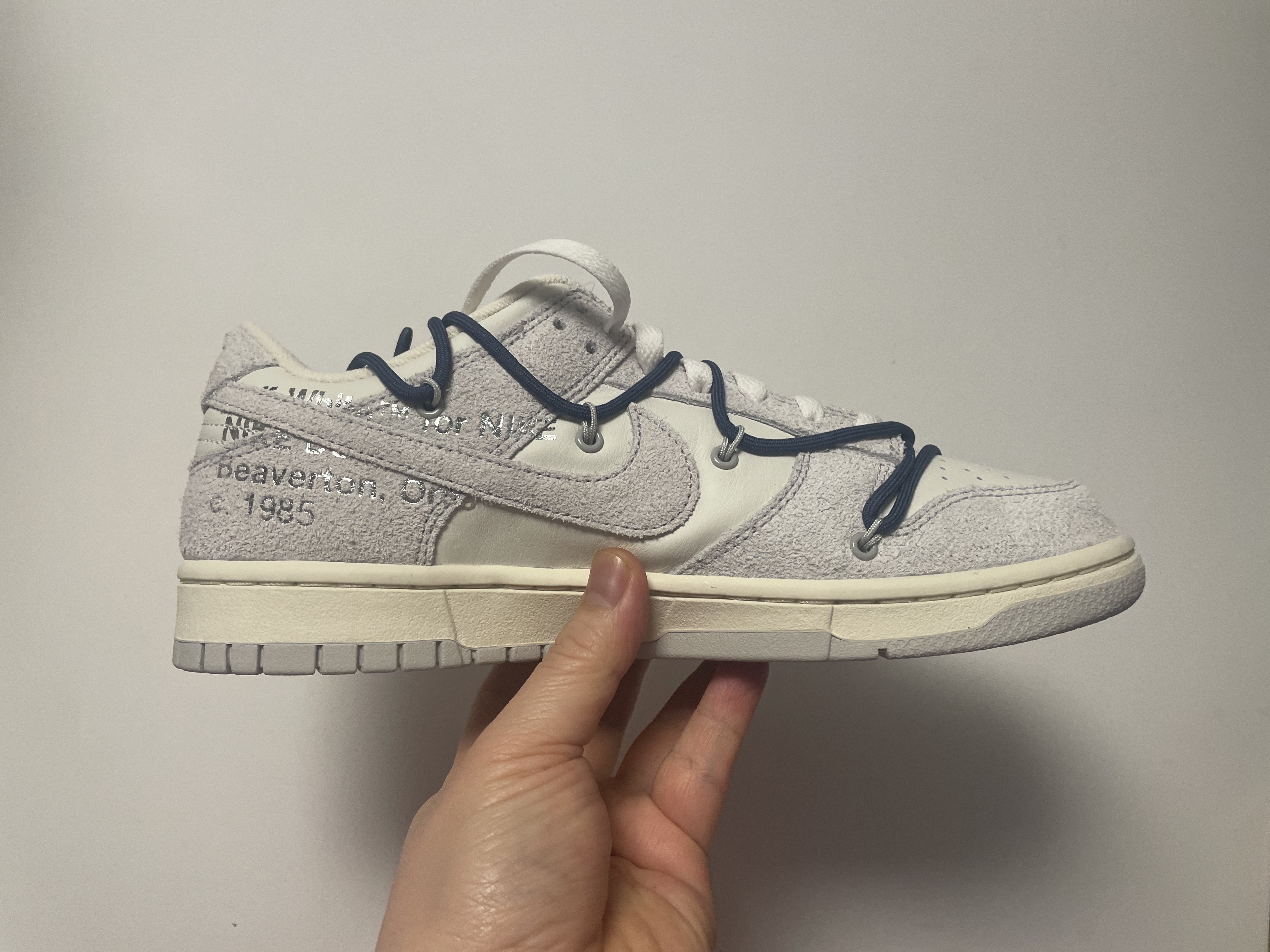Nike x Off-White Dunk Low The 50 - Lot 18 착용 스타일 - 2