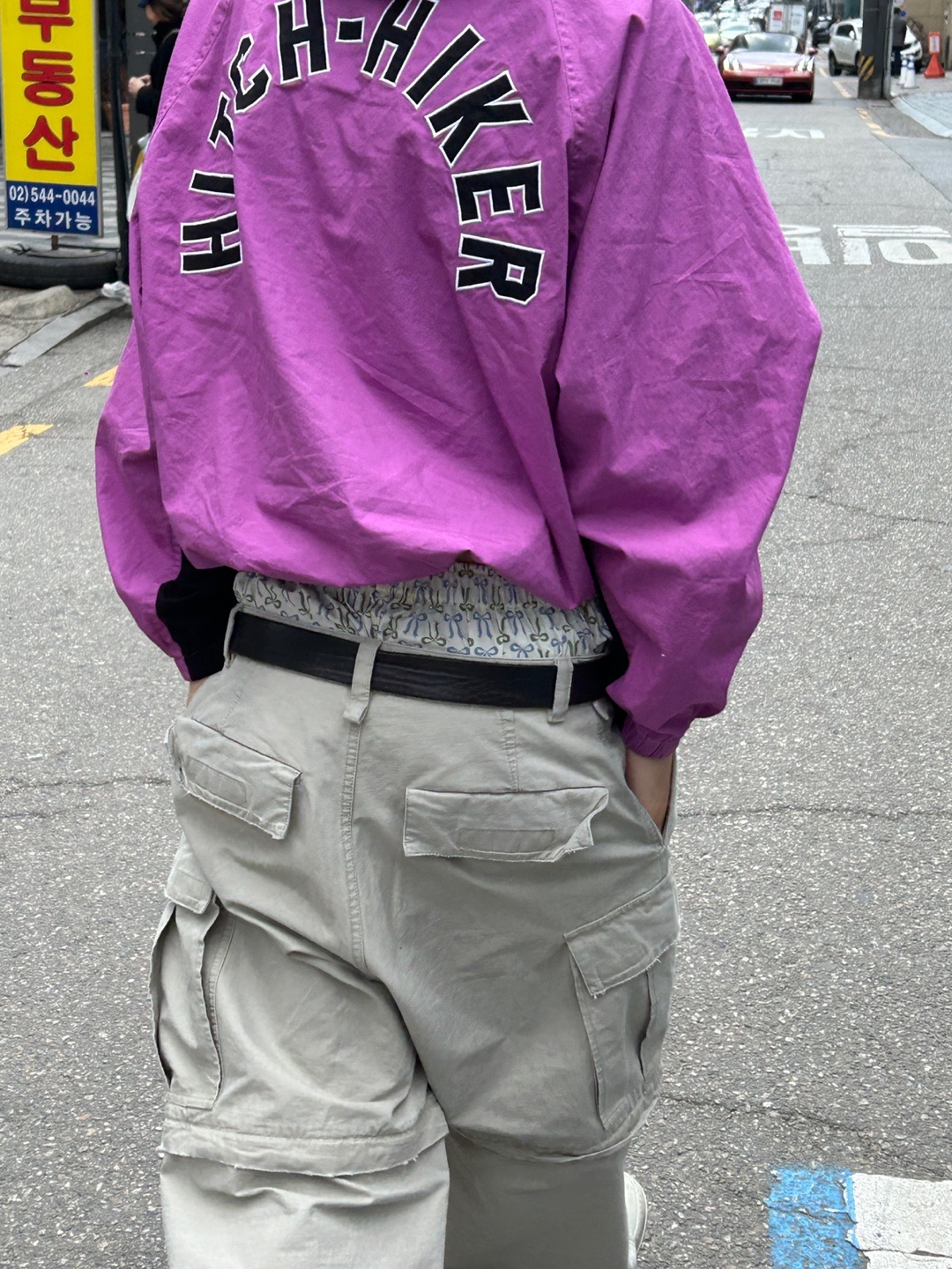 Cotchs Hitchhiker Windbreaker Magenta, Cotchs Hitchhiker Windbreaker Yellow Green 착용 스타일