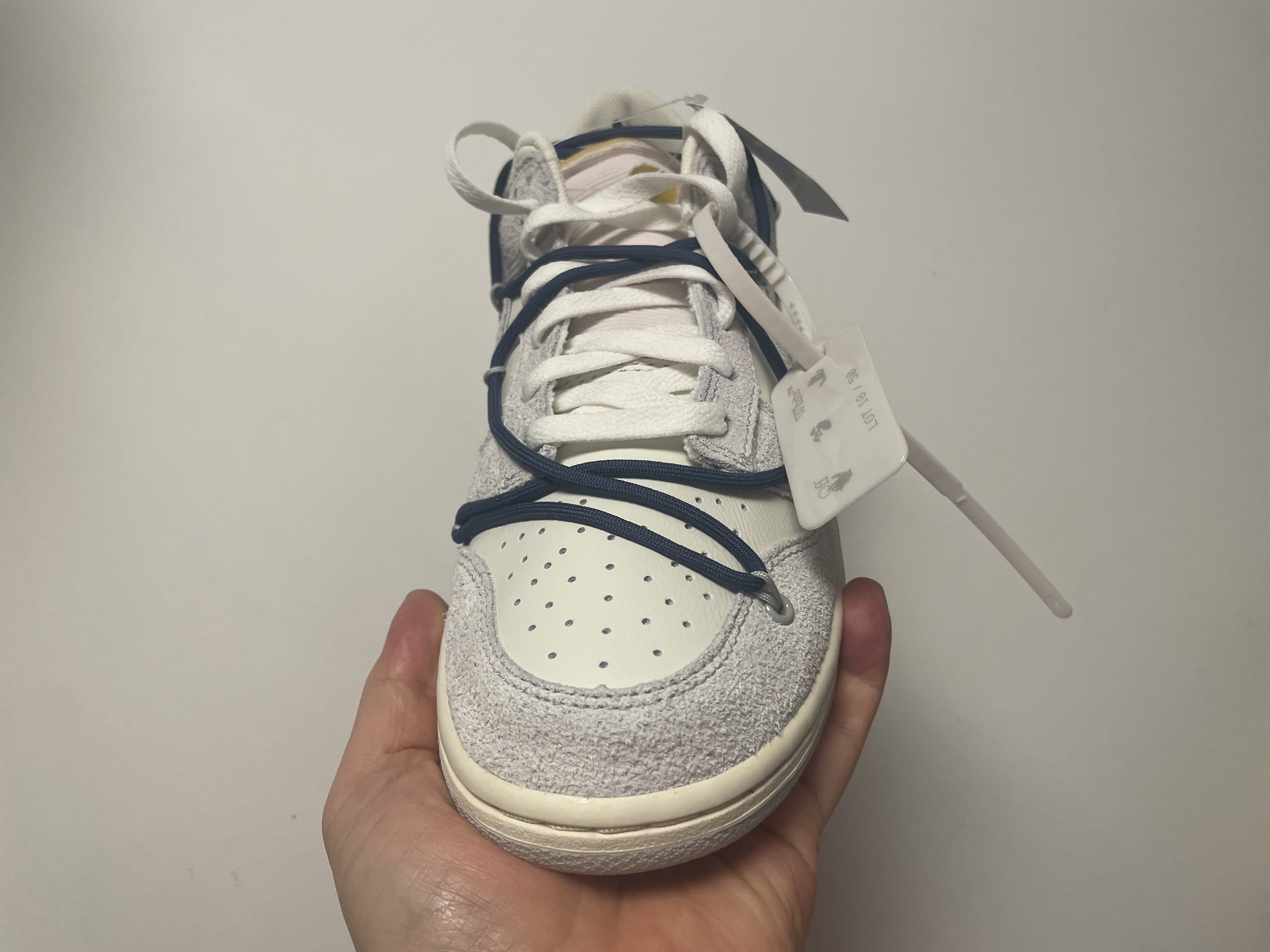 Nike x Off-White Dunk Low The 50 - Lot 18 착용 스타일 - 4