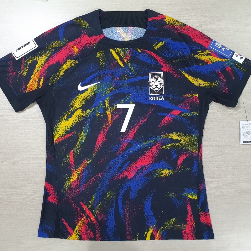 Nike Korea 2022/23 Dri-Fit ADV Player Issue Away SS Jersey Black - Asia (Non Marking Ver.) 착용 스타일 - 1