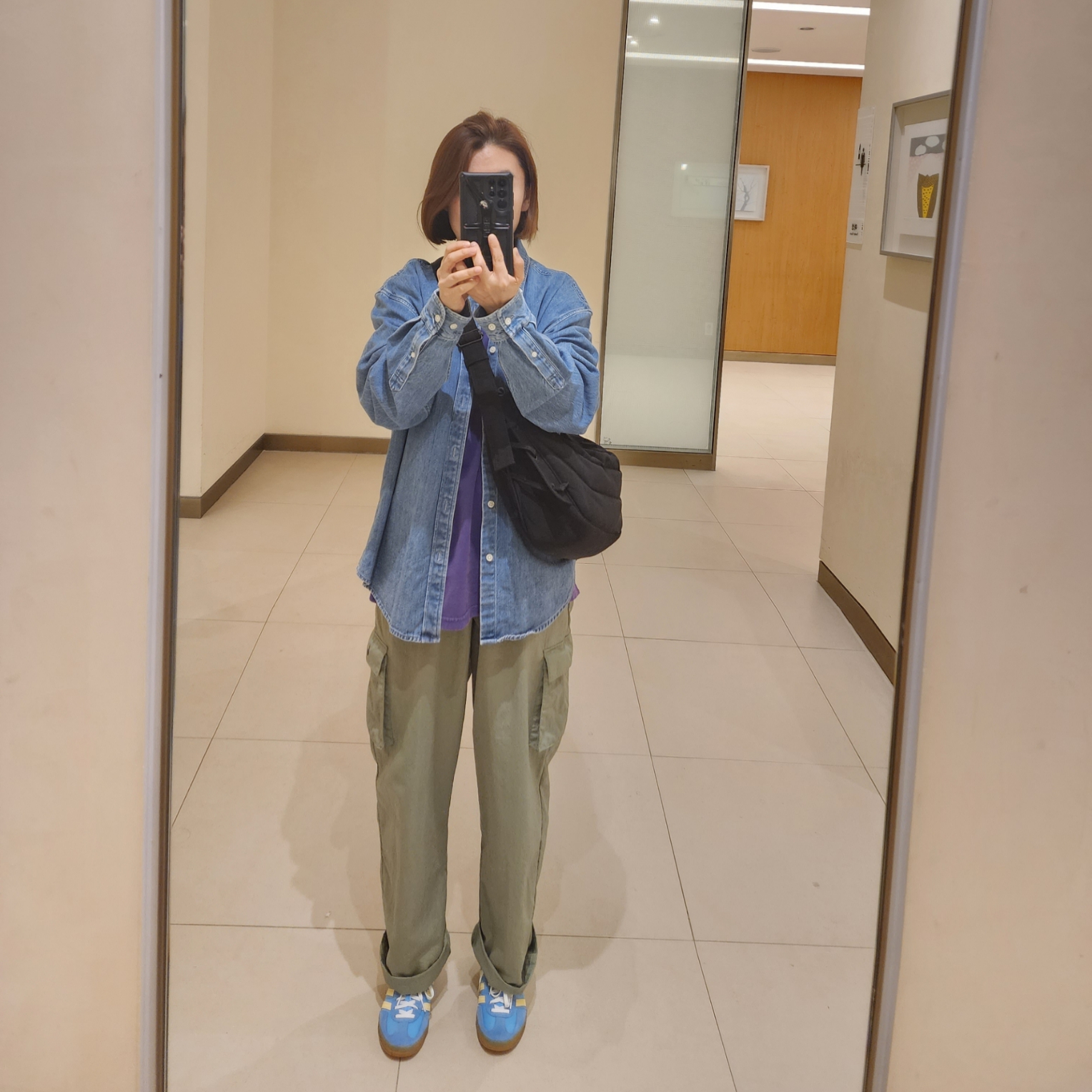 Lemaire Small Soft Game Bag Nylon Canvas Squid Ink - Ssense Exclusive, (W) Adidas Gazelle Indoor Semi Blue Burst Almost Yellow 착용 스타일