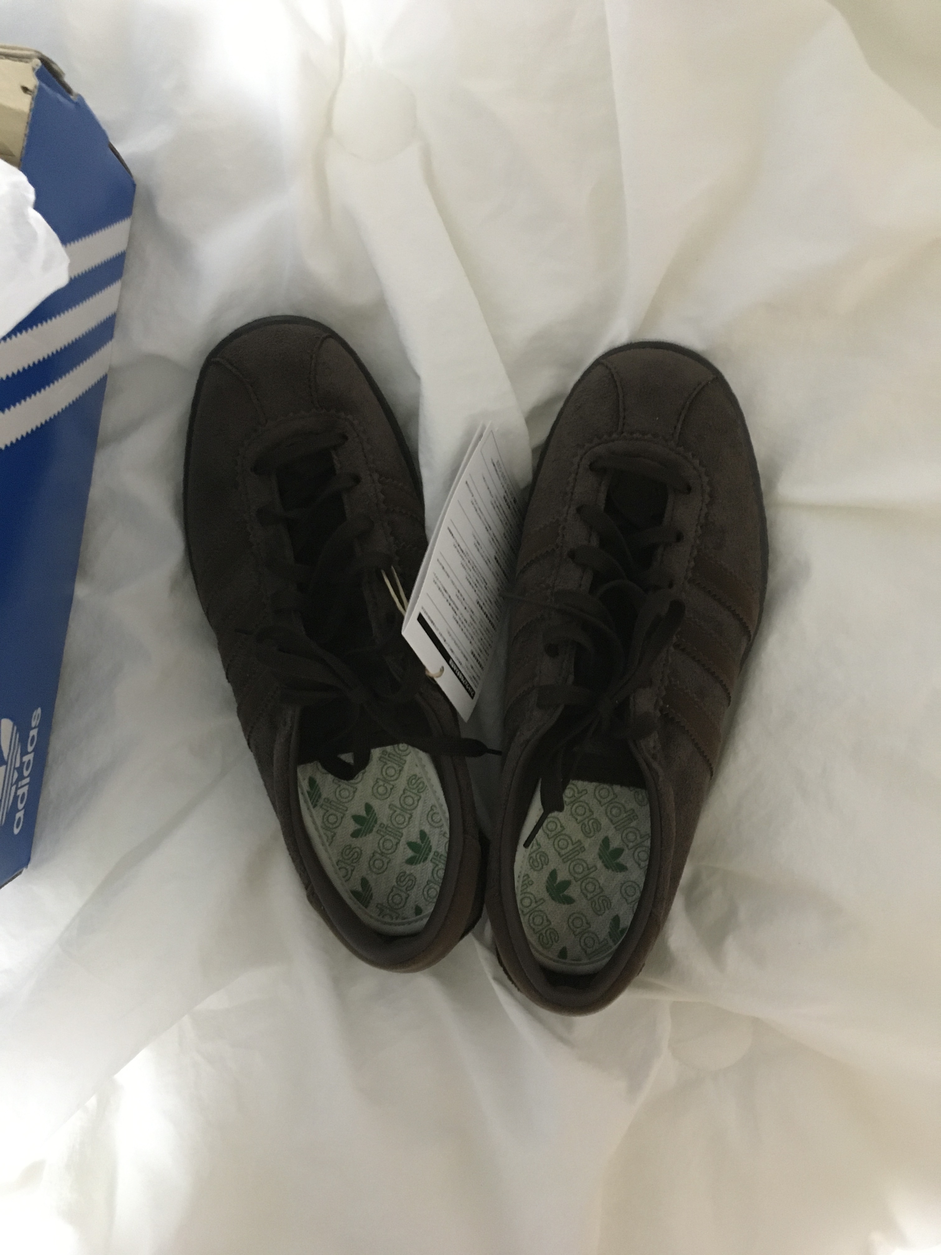 Adidas Tobacco Gruen Dark Brown 착용 스타일 - 2