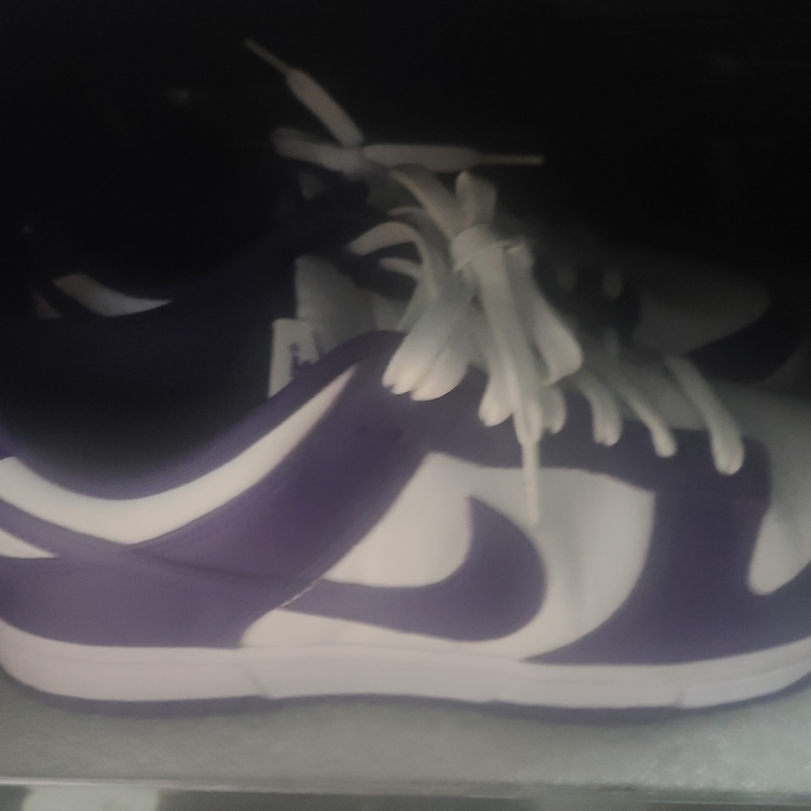 Nike Dunk Low Retro Championship Court Purple 착용 스타일