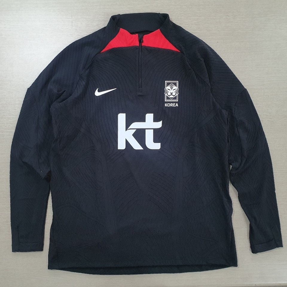 Nike Korea Strike Elite Dri-Fit Knit Soccer Drill Top Black - Asia 착용 스타일