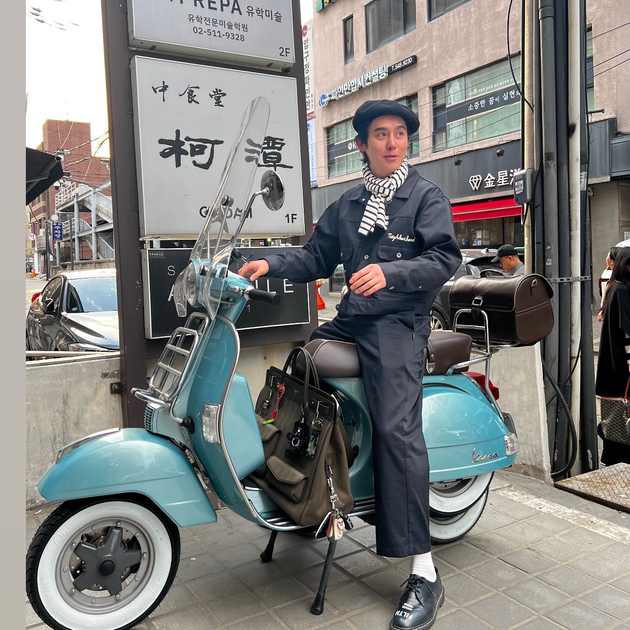 Neighborhood x Dickies Type-2 Jacket Navy, Dr. Martens x WTAPS 1460 착용 스타일 - 1