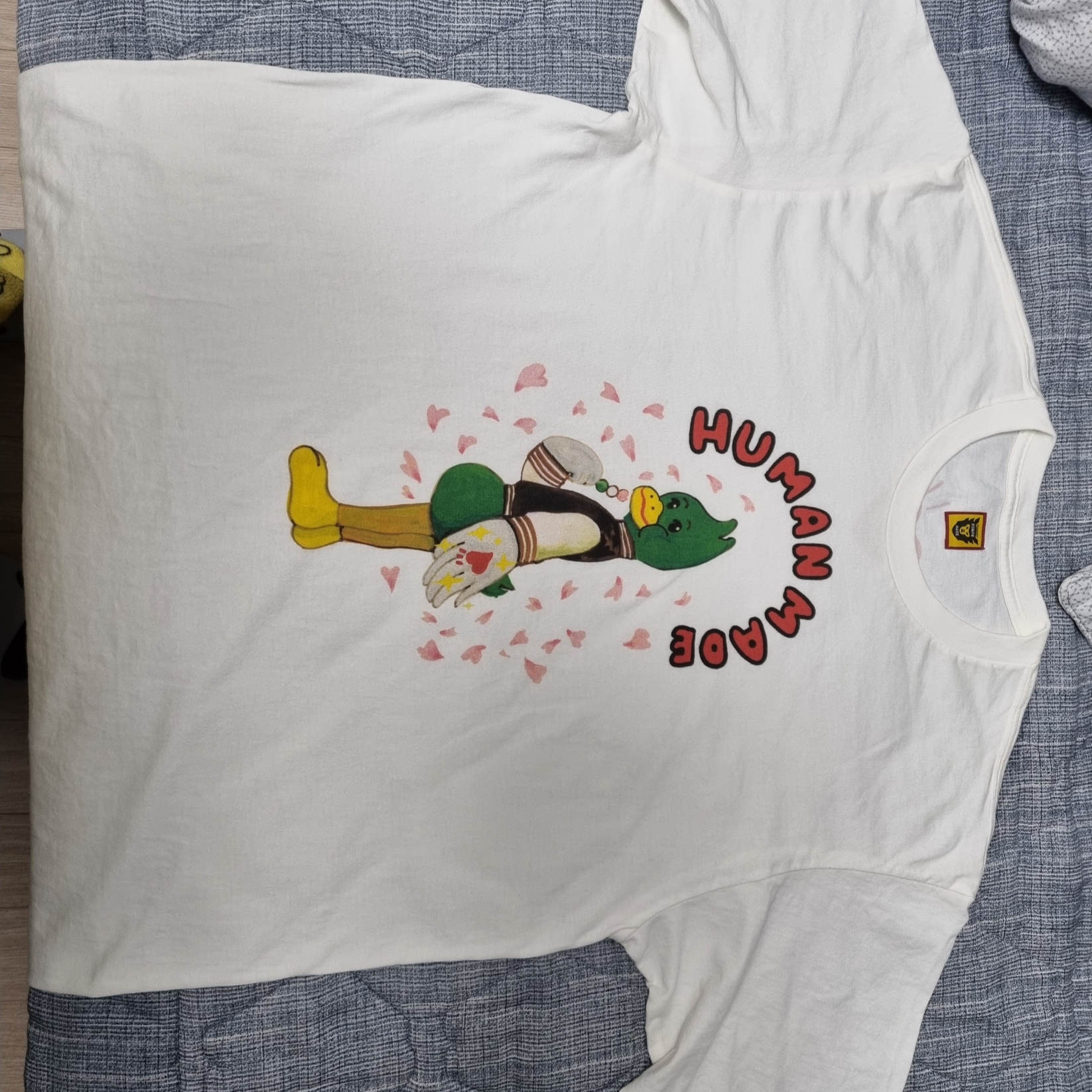 Human Made Keiko Sootome T-shirt #19 White 착용 스타일