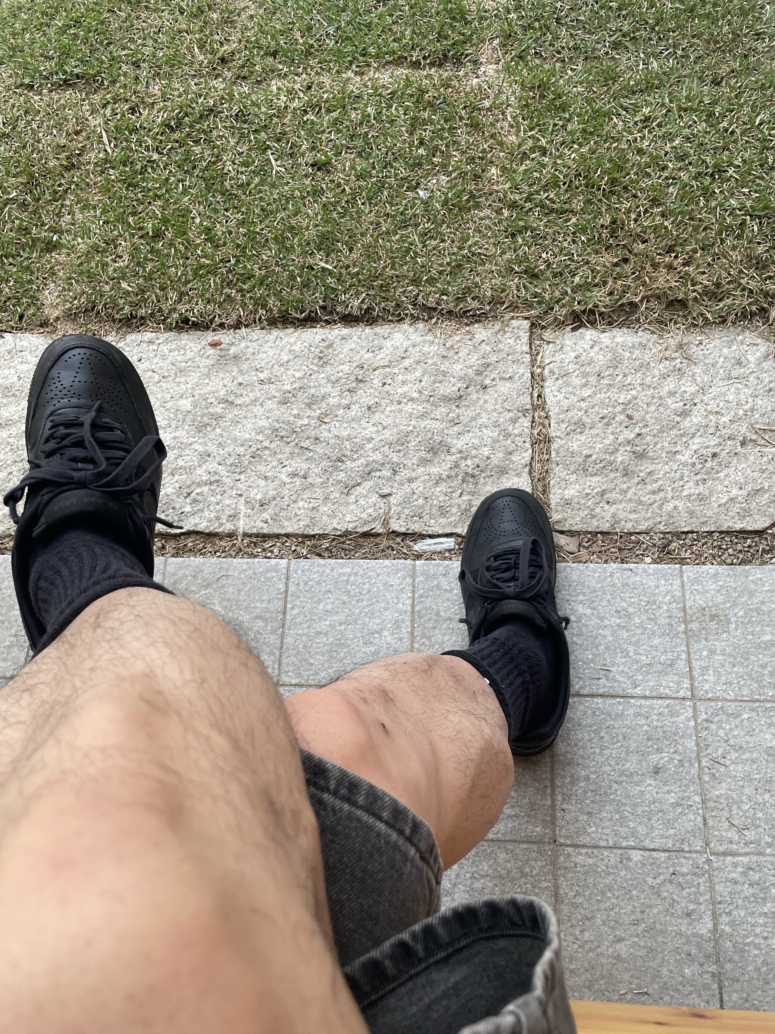 Nike x Slam Jam Air Force 1 Low SP Black Off Noir 착용 스타일