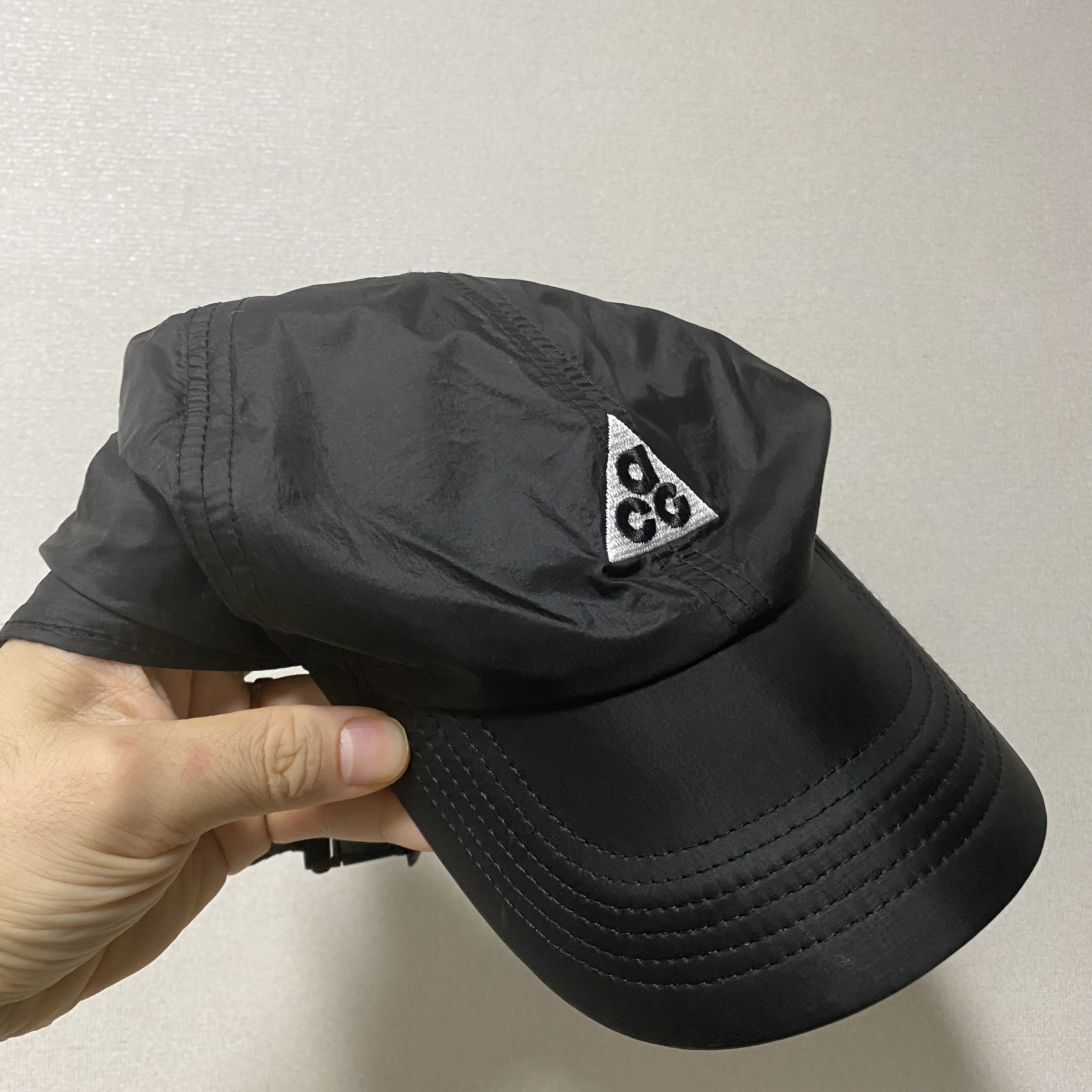 Nike ACG Trail Cap Black 착용 스타일