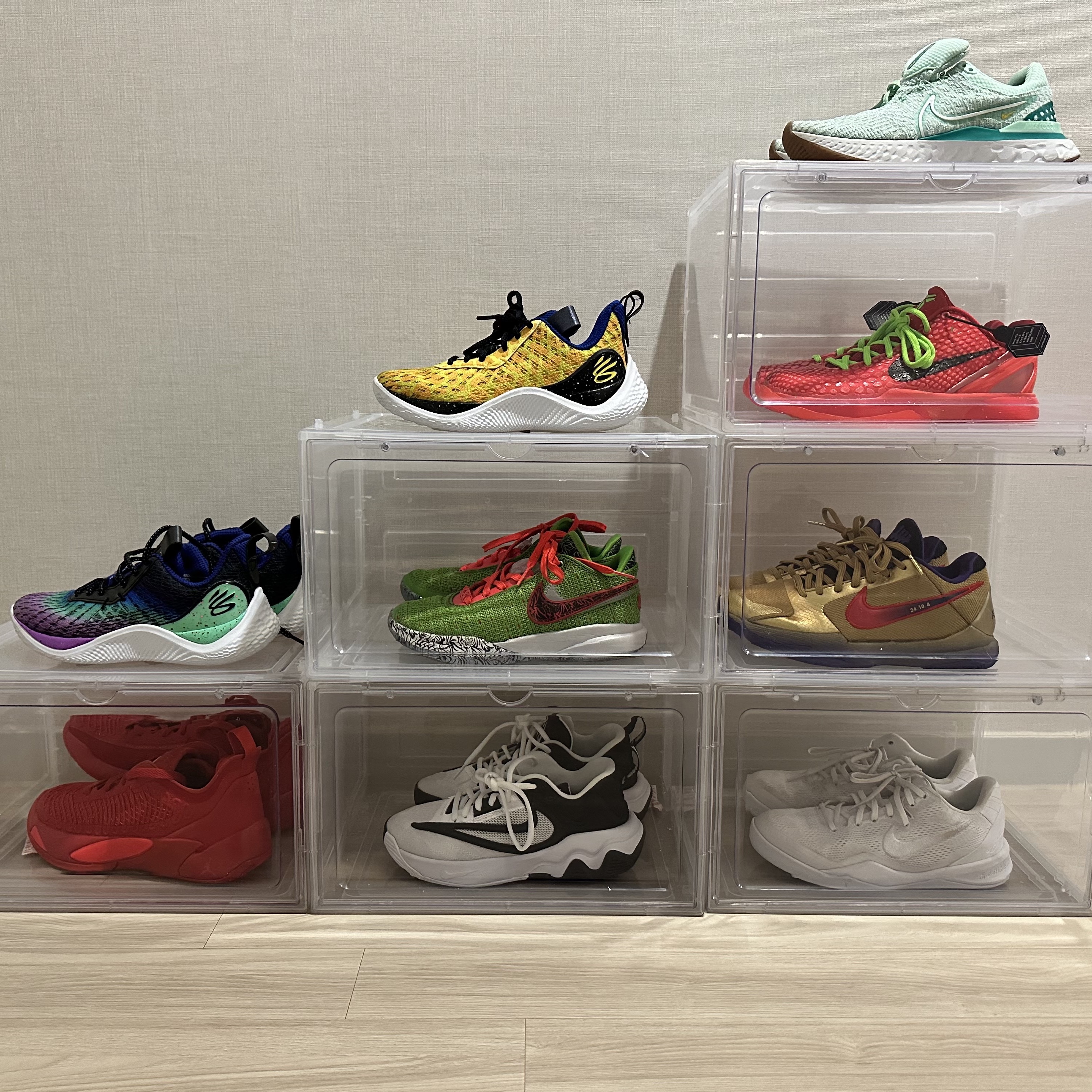 Nike x Undefeated Kobe 5 Protro Hall of Fame, (GS) Nike Kobe 8 Protro Halo 착용 스타일