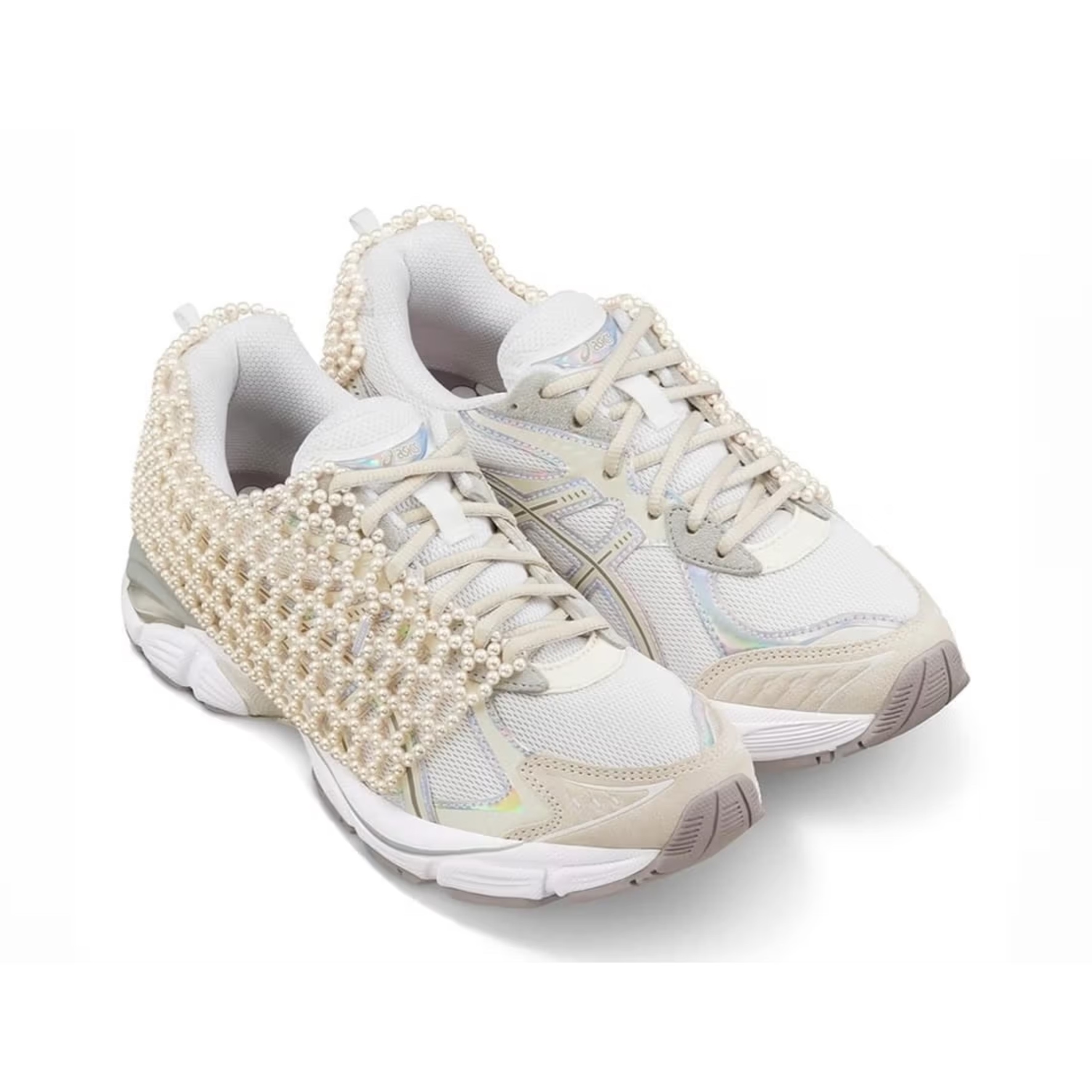 Asics x Papergirl Paris x Beams GT-2160 White Silver, Asics GT-2160 White Putty 착용 스타일 - 4