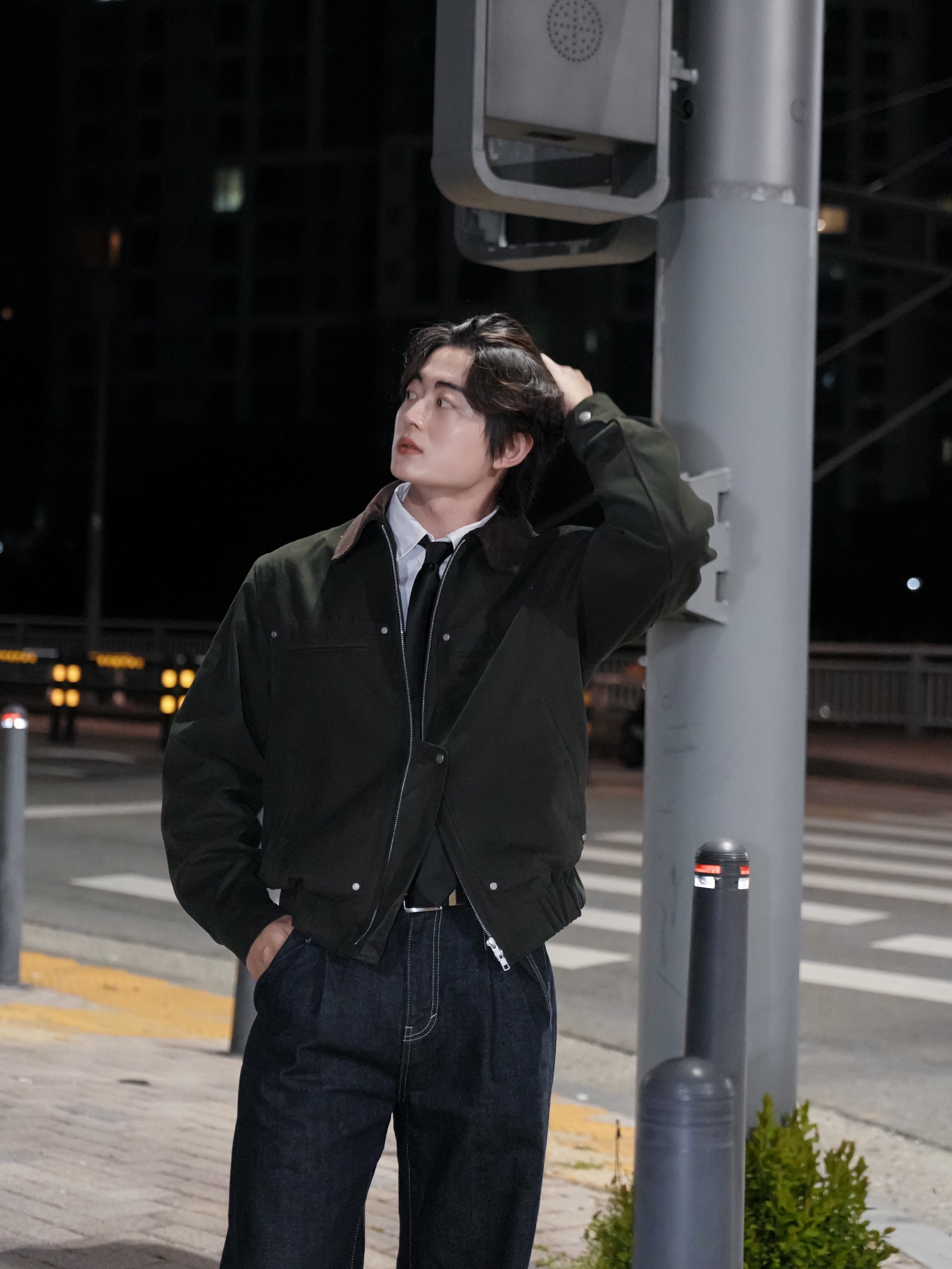 Kinchi Ovate - 500 (a) Black 착용 스타일 - 3