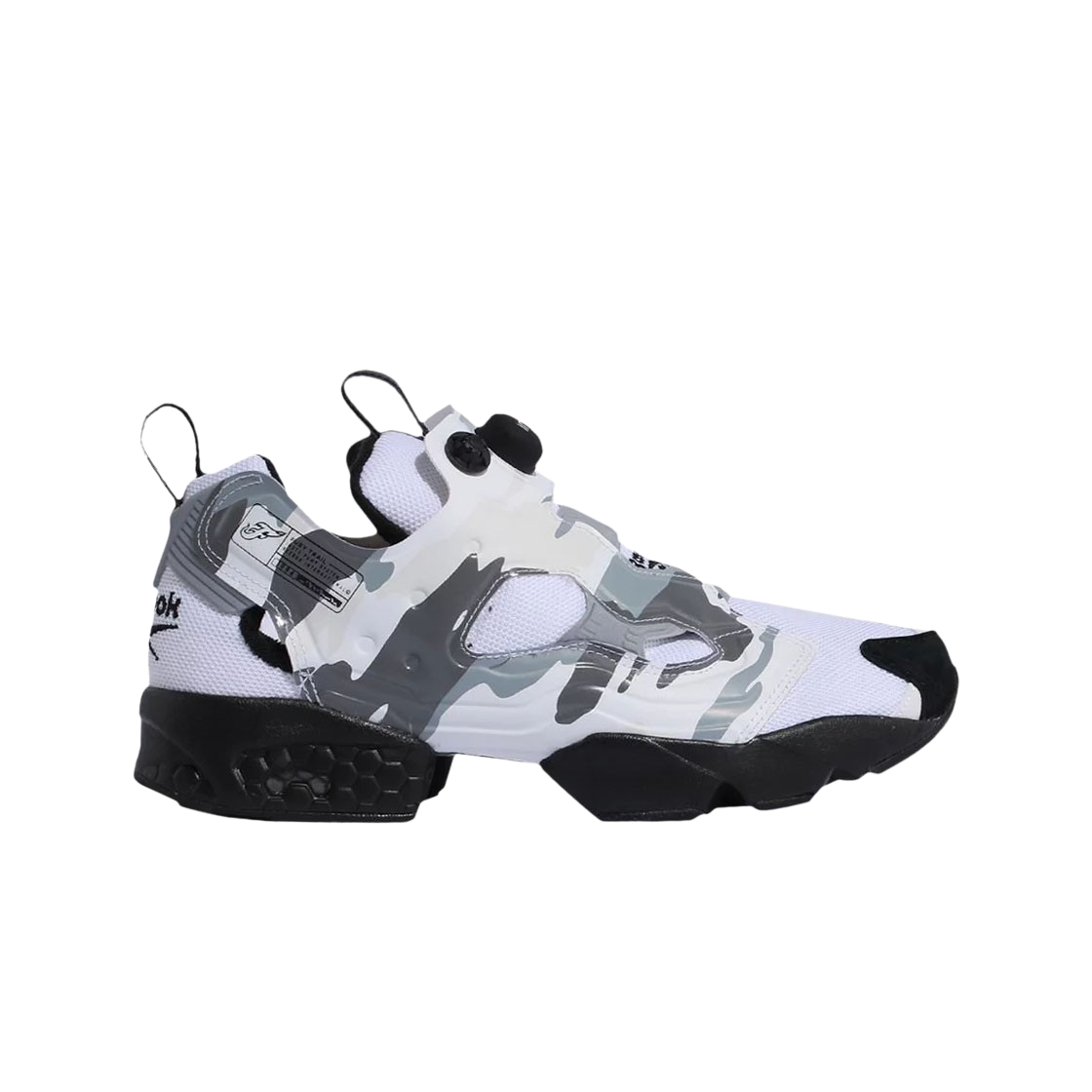FZ1285 Reebok Instapump Fury Trail White Porcelain