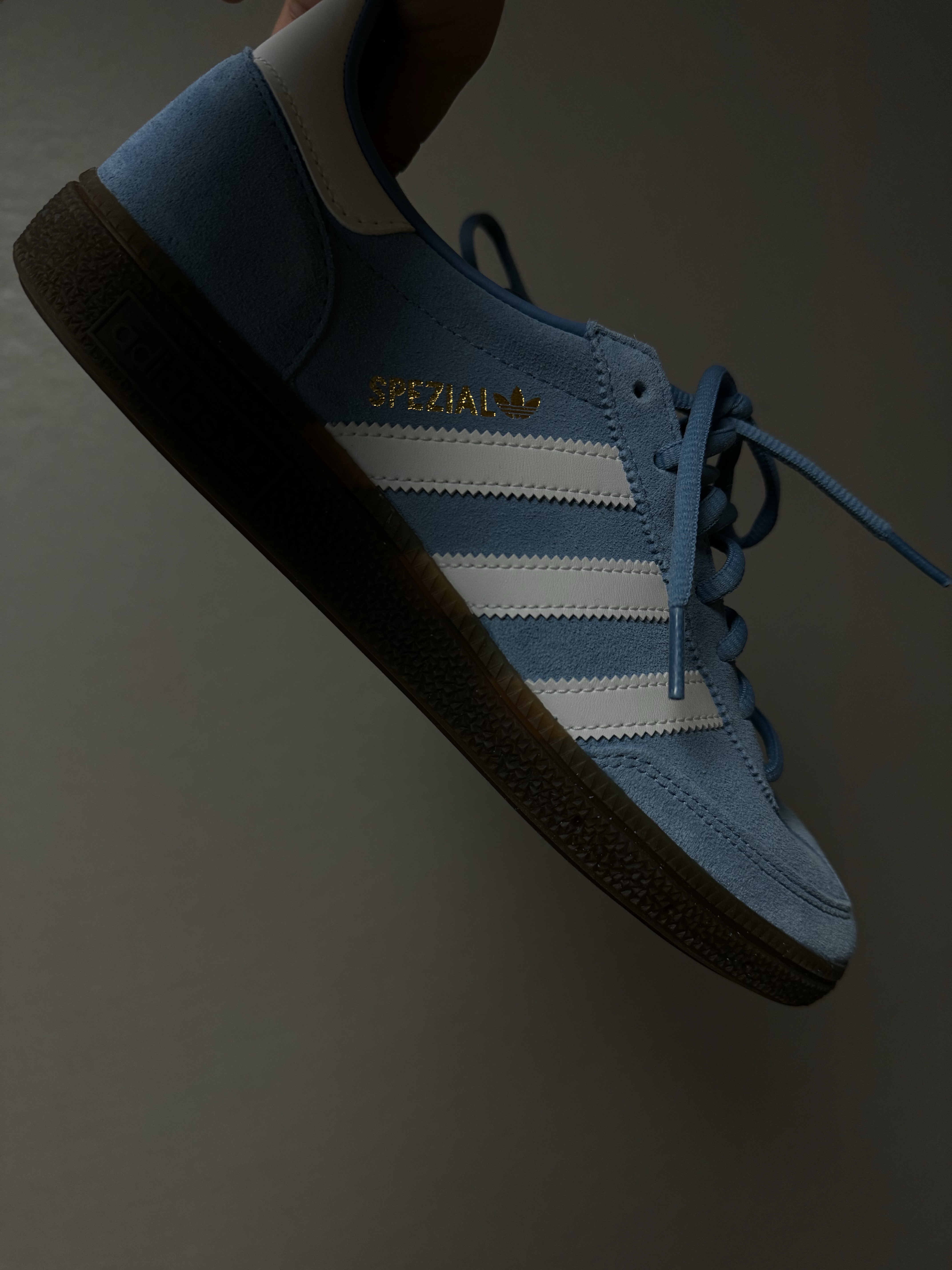 Adidas Spezial Handball Light Blue, Adidas Firebird Track Pants Black - KR Sizing 착용 스타일 - 3