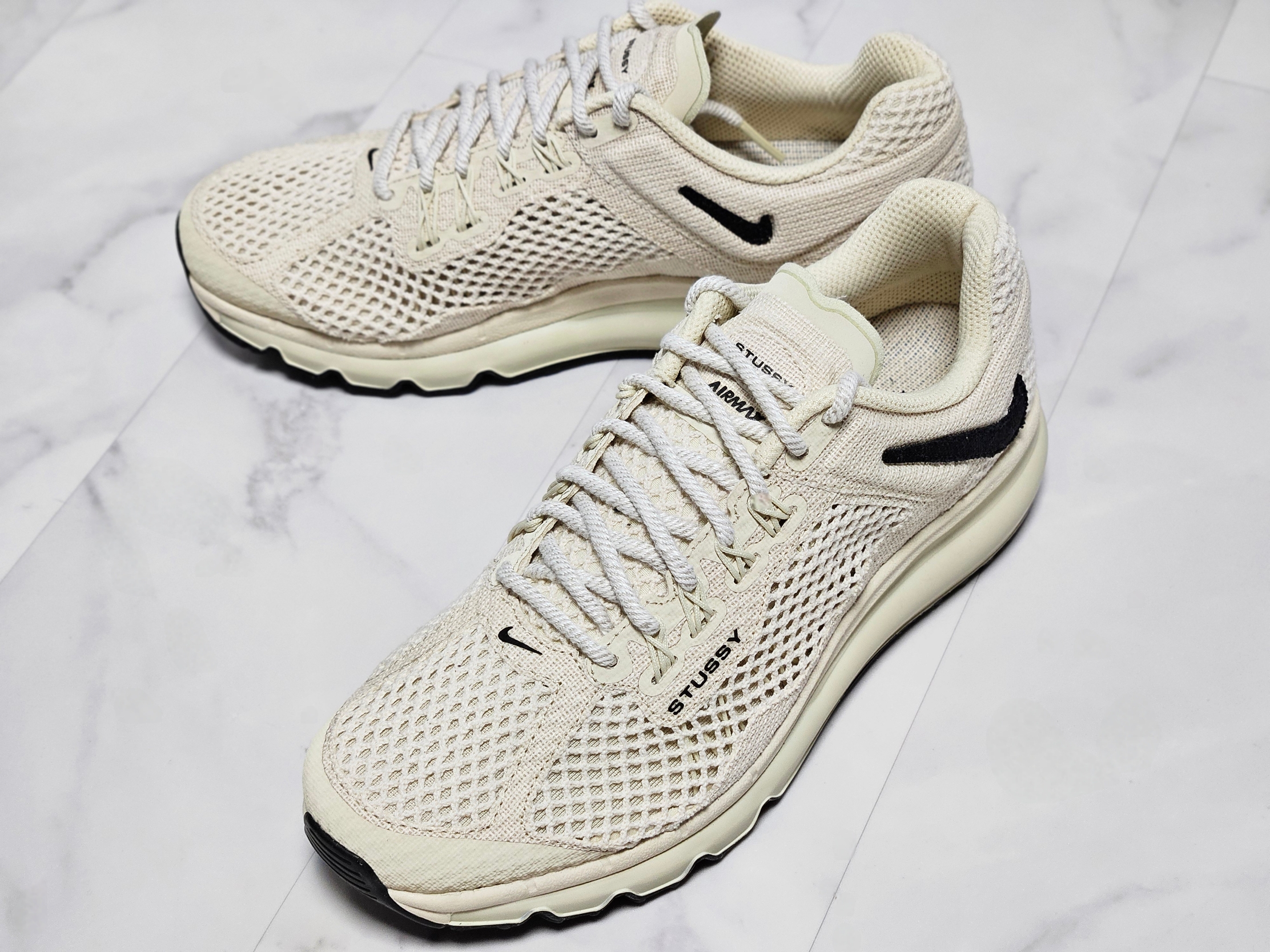 Nike x Stussy Air Max 2013 Fossil 착용 스타일 - 8