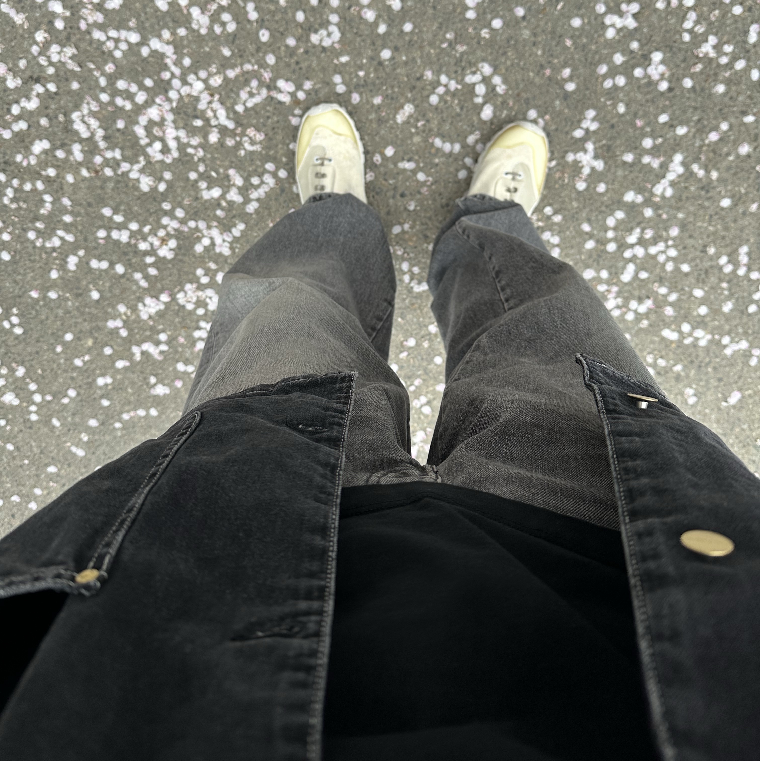 Carhartt WIP OG Chore Chromo Coat Black Chromo 착용 스타일 - 2