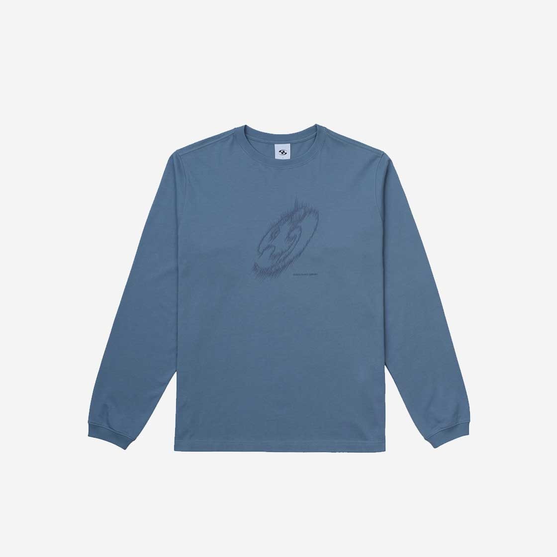 Sansan Gear Sunset Long Sleeves Steel Blue - 24SS 상세 이미지 1