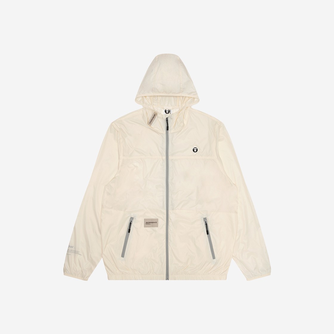 AAPE Now Light Weight Nylon Jacket Ivory 상세 이미지 1