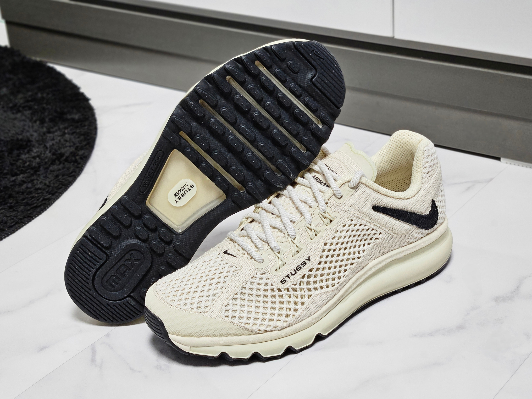 Nike x Stussy Air Max 2013 Fossil 착용 스타일 - 7